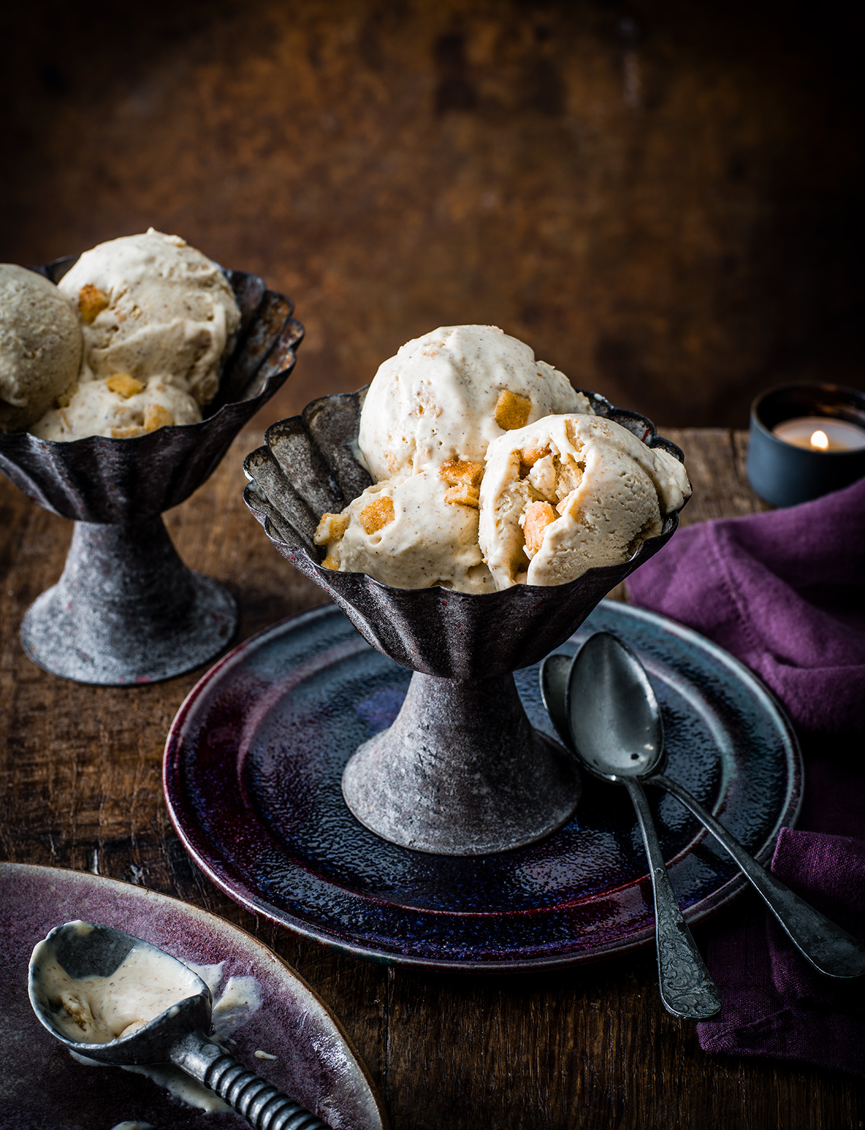 ‘Buttered toast’ ice cream recipe | Sainsbury`s Magazine