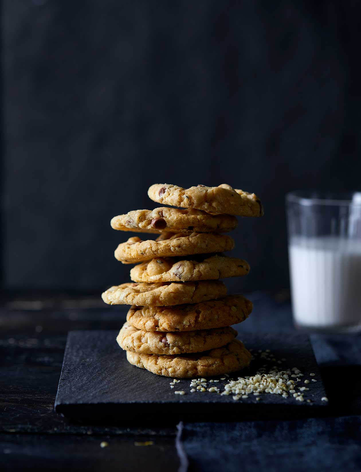 Nutty hemp choc cookies recipe | Sainsbury`s Magazine