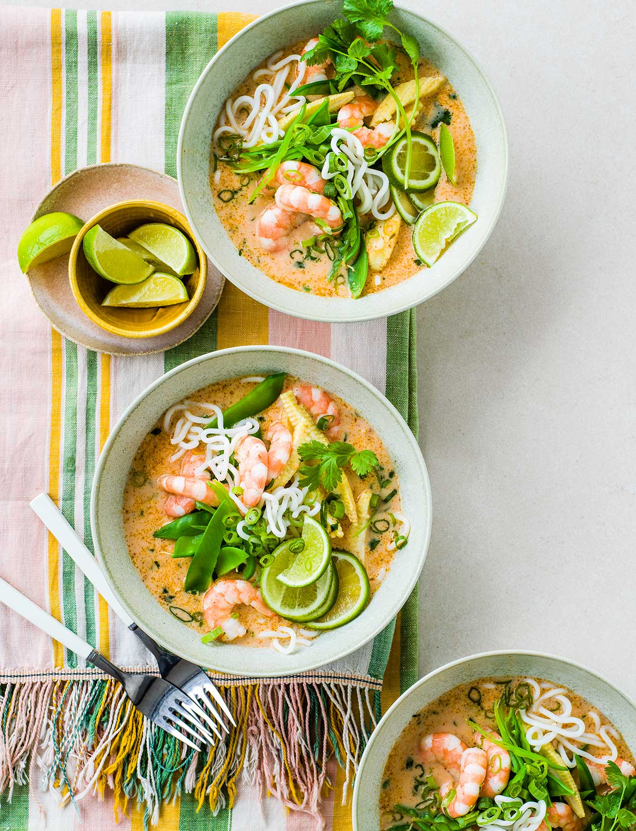 Thai red curry noodle with prawns | Magazine