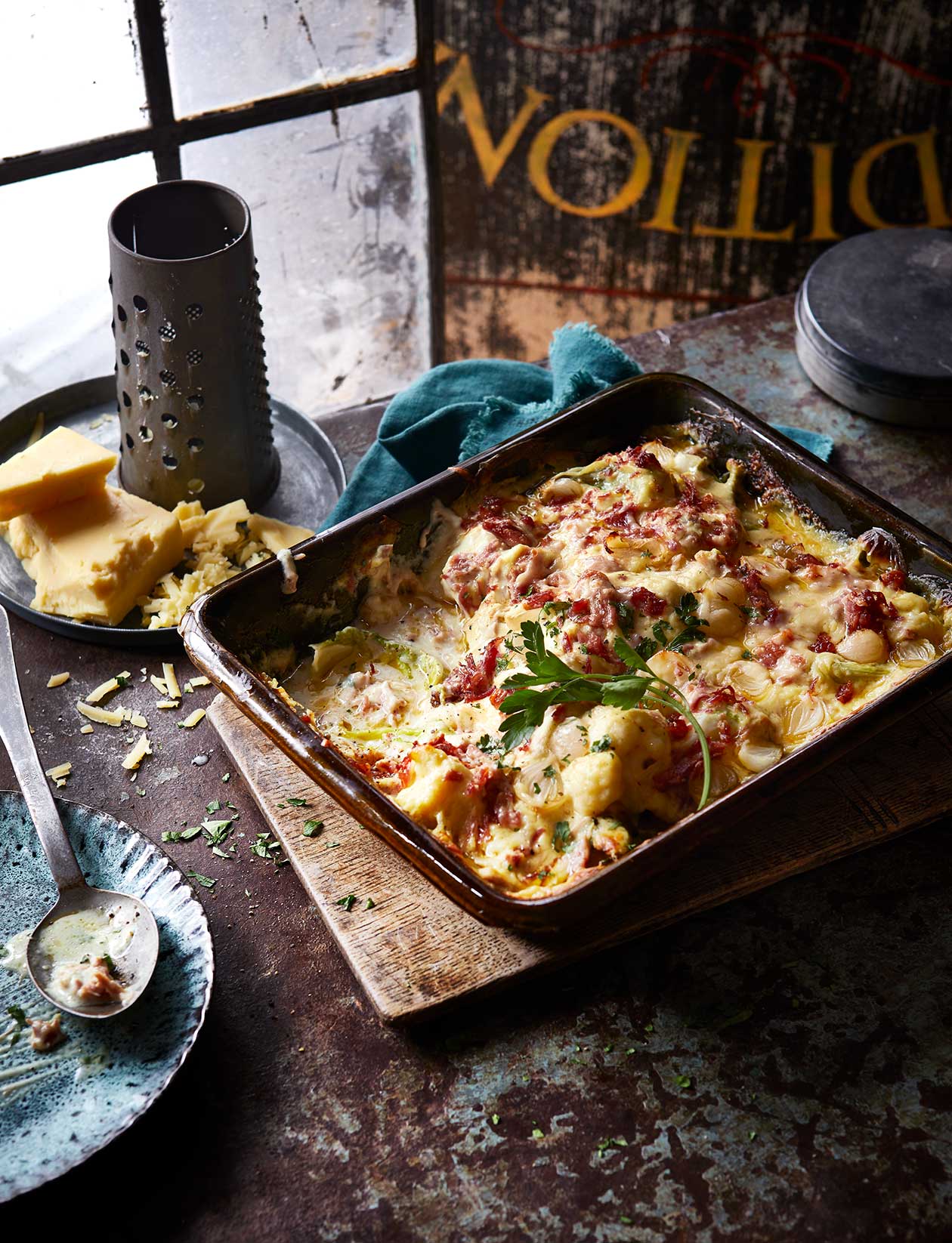 Ploughman's cauliflower cheese recipe | Sainsbury`s Magazine