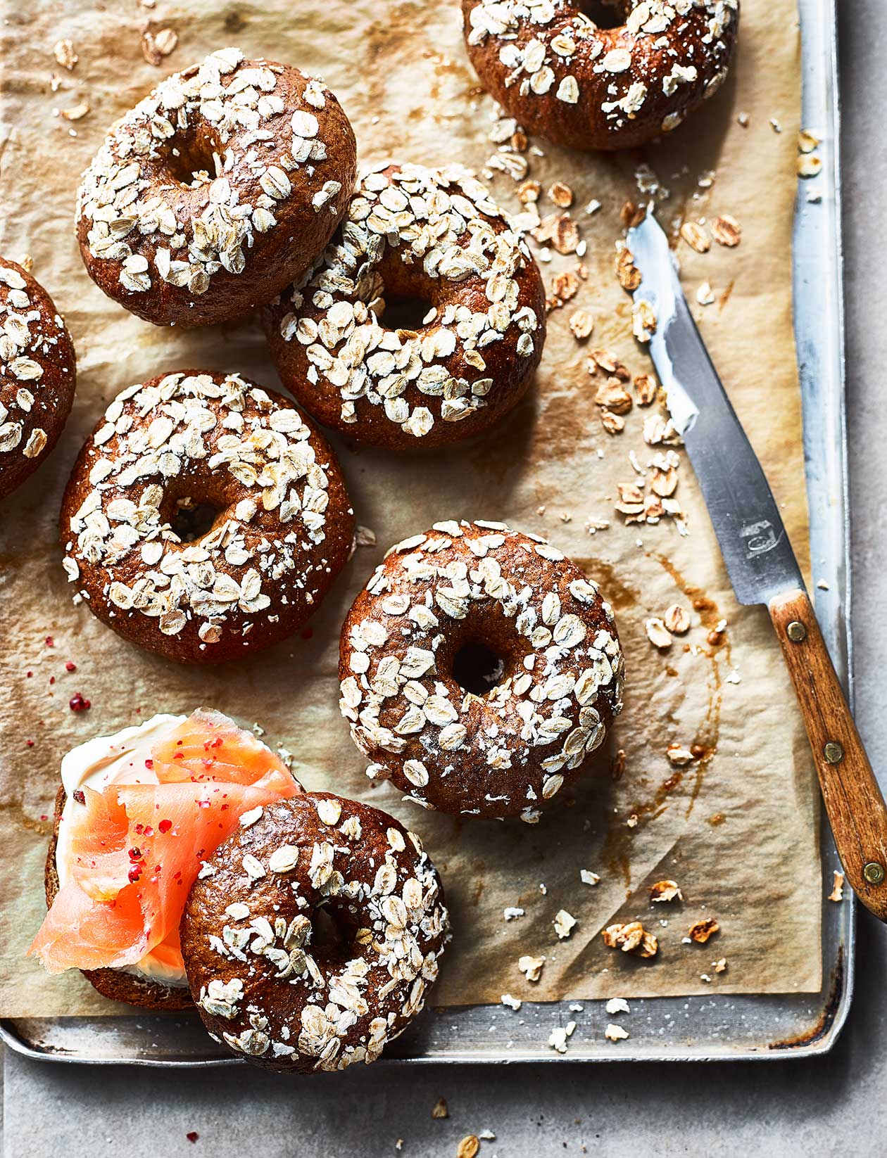 ‘Soda bread’ bagels recipe Sainsbury`s Magazine
