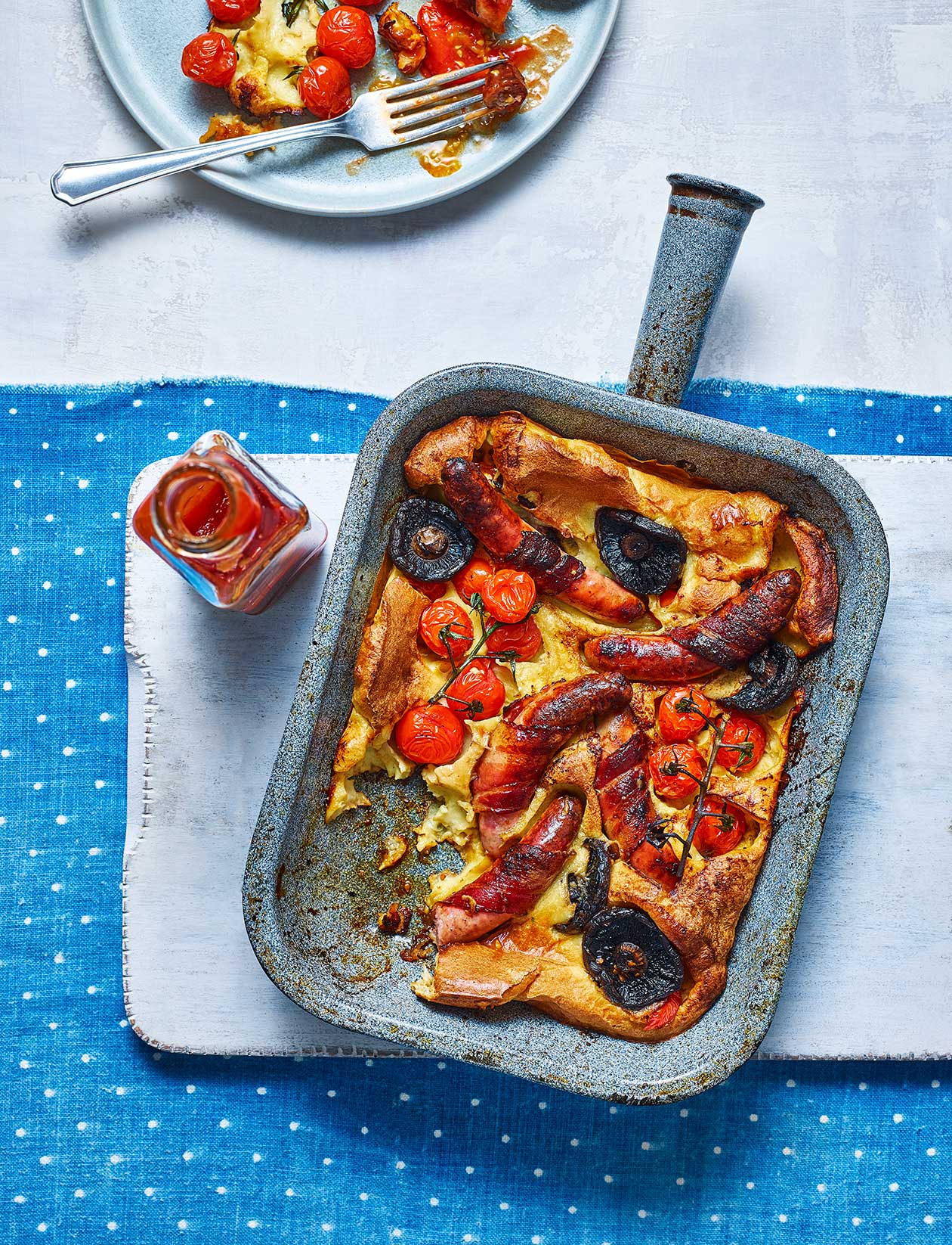 All Day Breakfast Toad In The Hole Recipe Sainsbury S Magazine