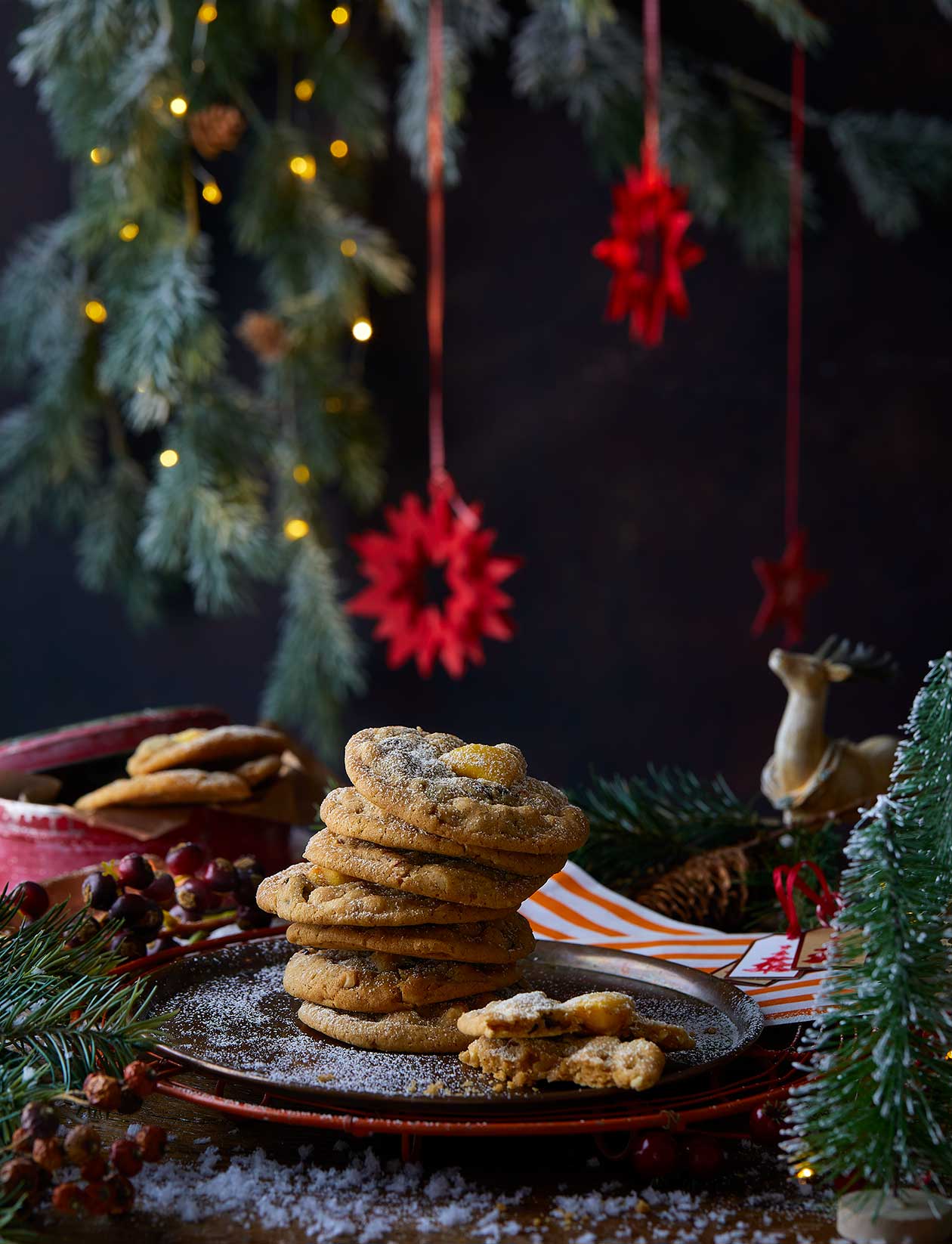 Stollen cookies recipe | Sainsbury`s Magazine