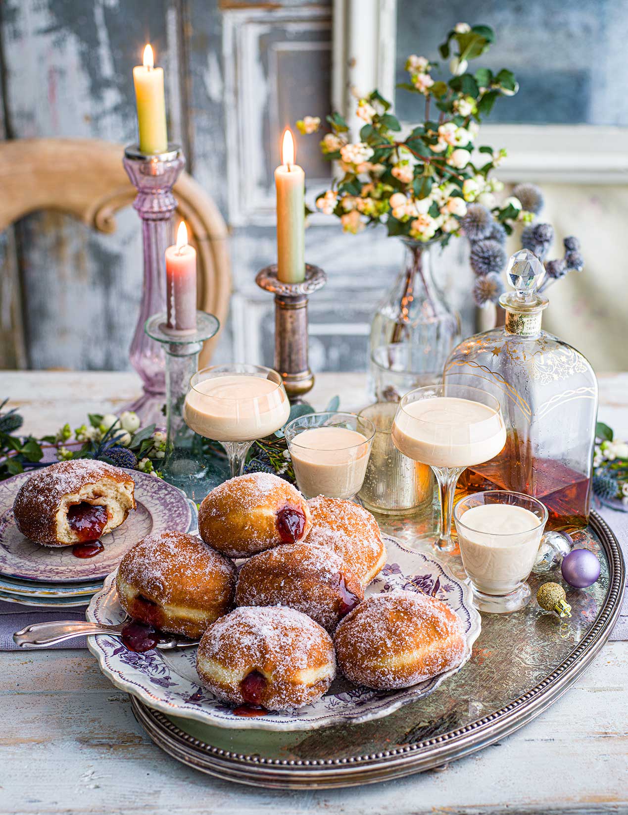 Damson jam doughnuts recipe | Sainsbury`s Magazine