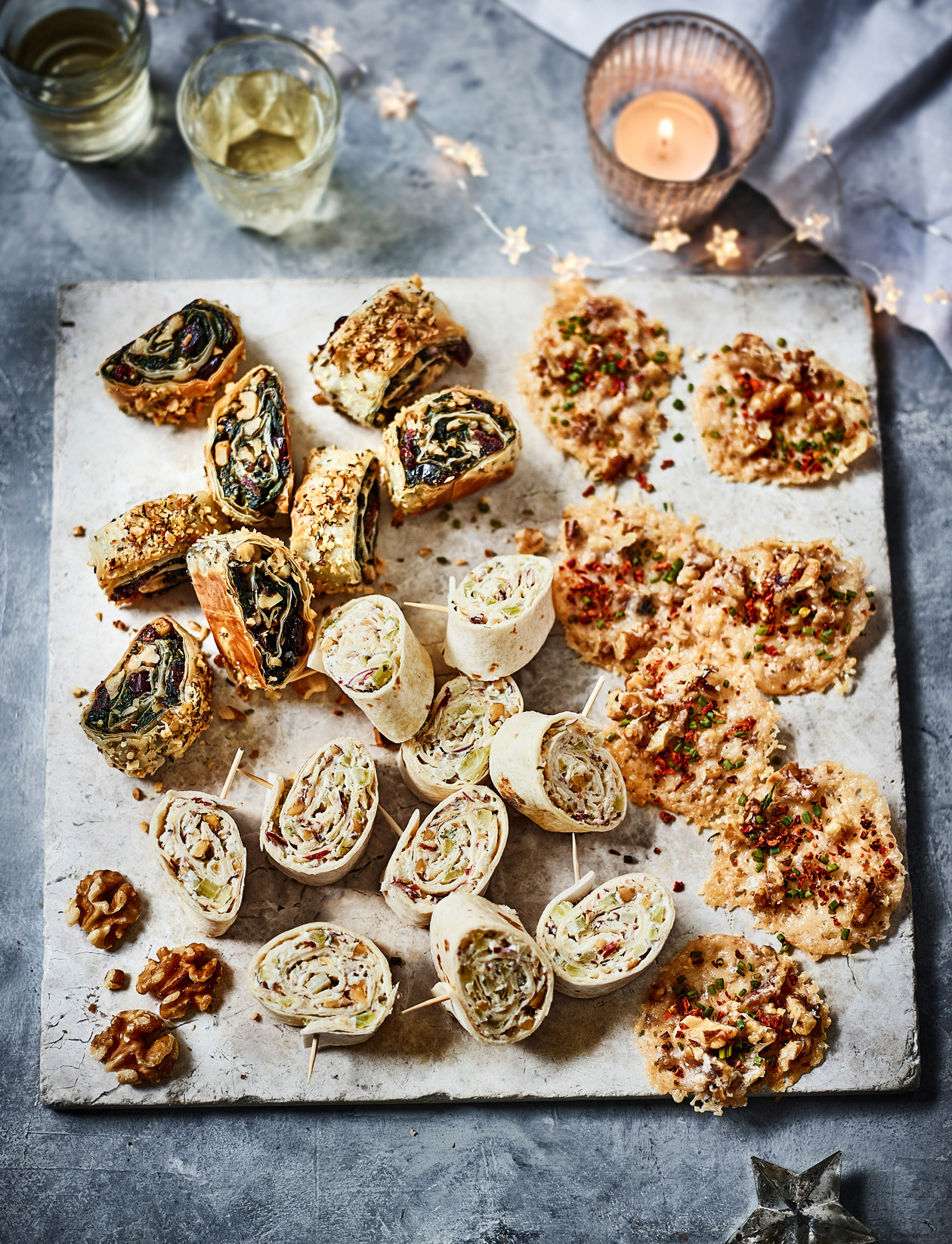 Trio of walnut bites Sainsbury`s Magazine