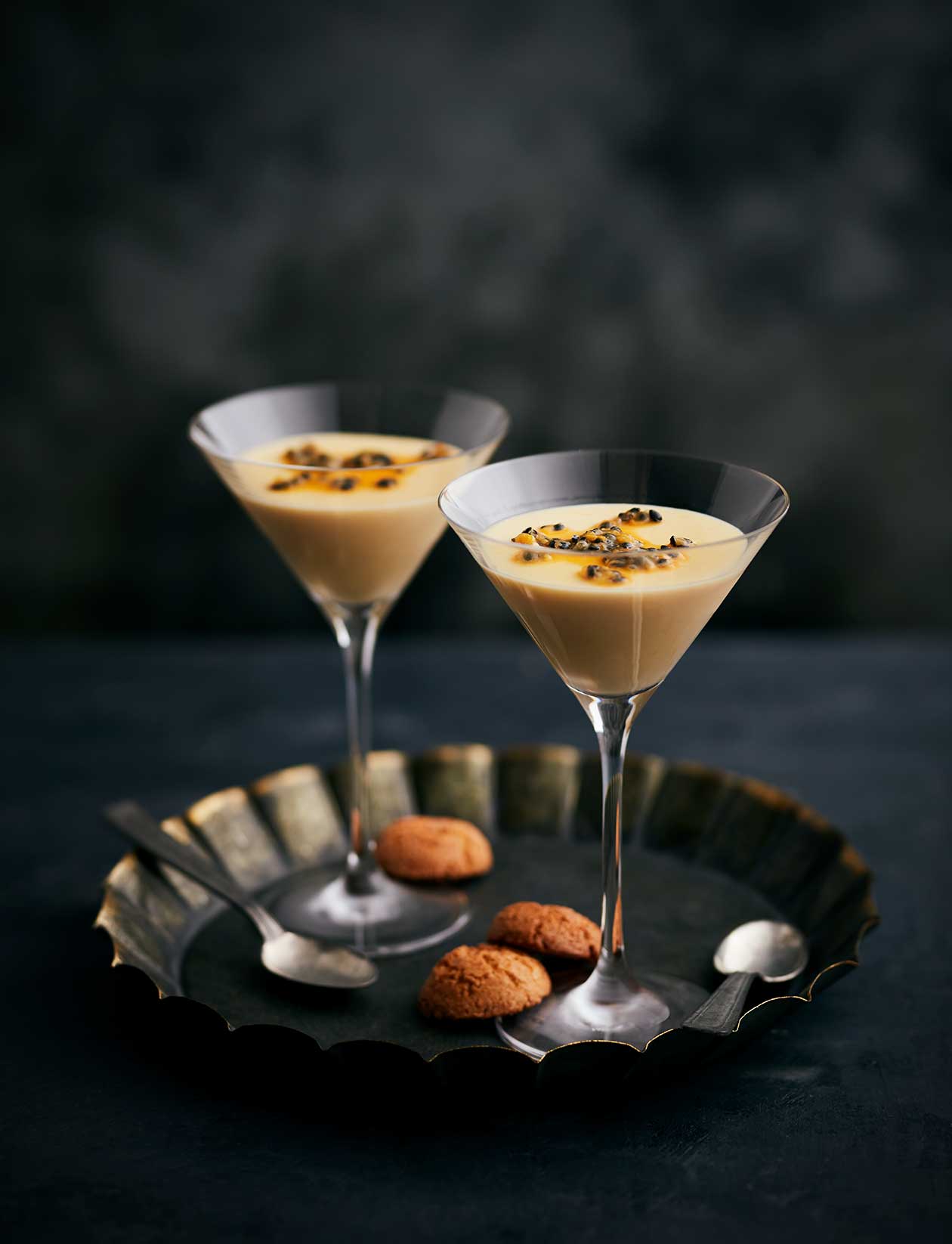Passion fruit dessert pots recipe Sainsbury`s Magazine