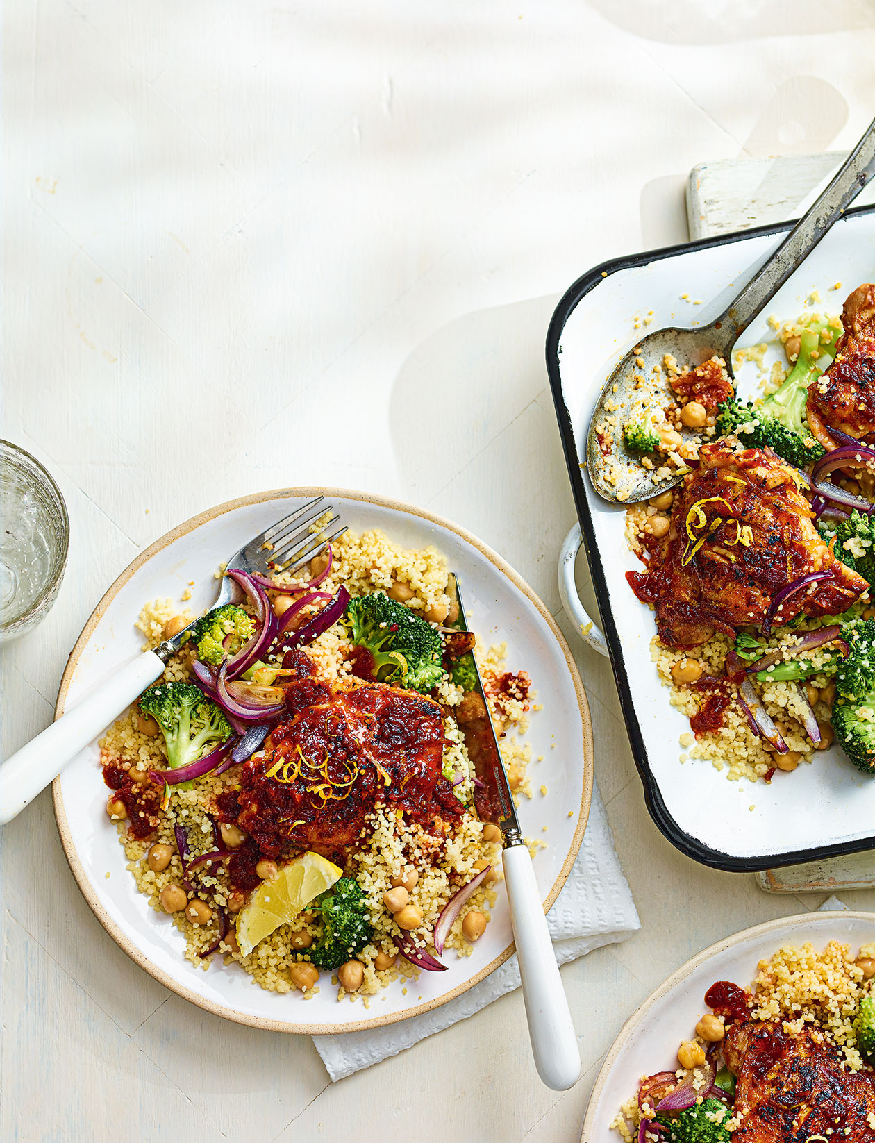 Harissa chicken and couscous recipe Sainsbury`s Magazine