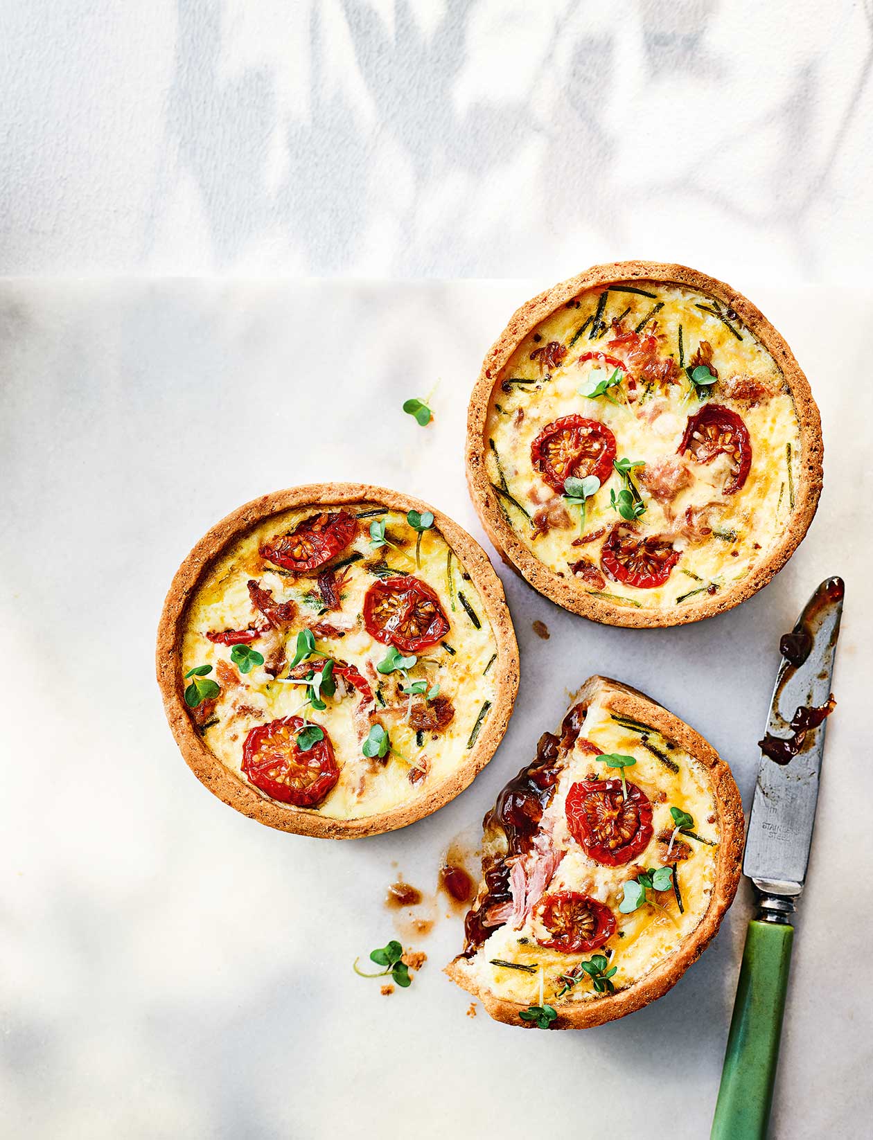 Ham and pickle picnic pies recipe Sainsbury`s Magazine