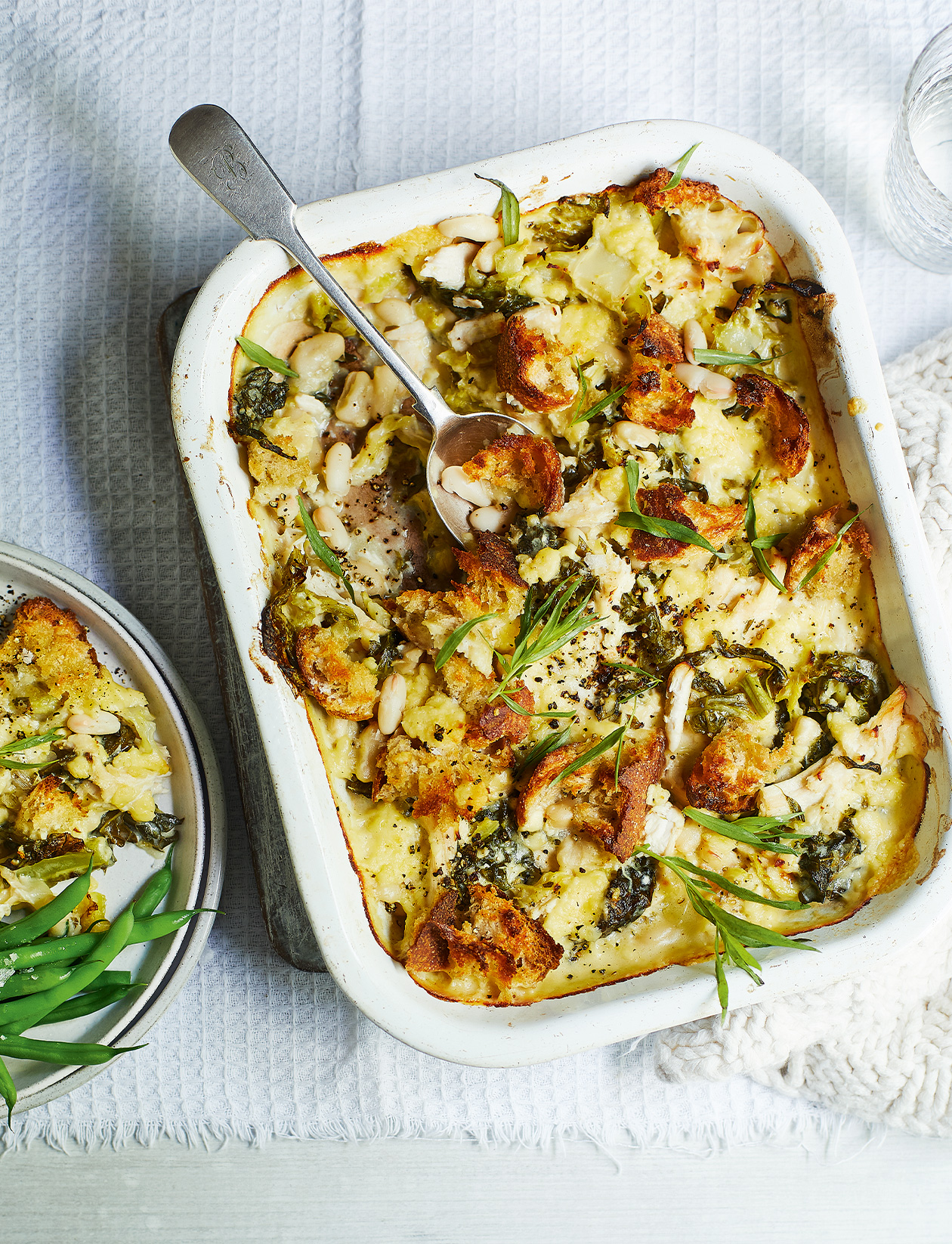 Chicken and Wensleydale gratin recipe Sainsbury`s Magazine