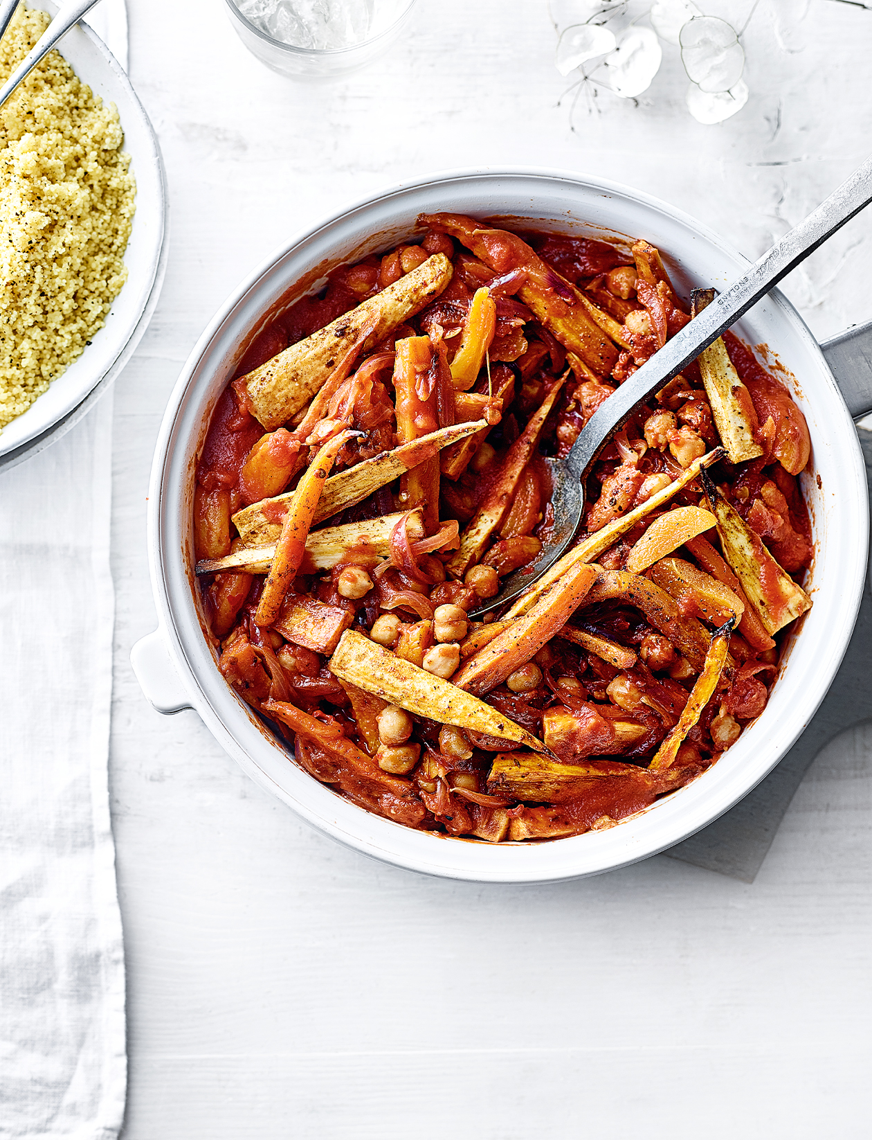 Roasted root vegetable tagine recipe | Sainsbury`s Magazine