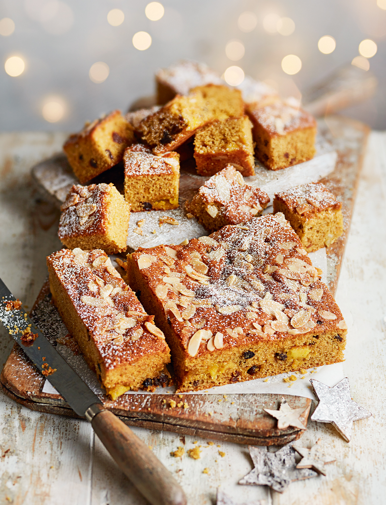 Stollen traybake recipe | Sainsbury`s Magazine