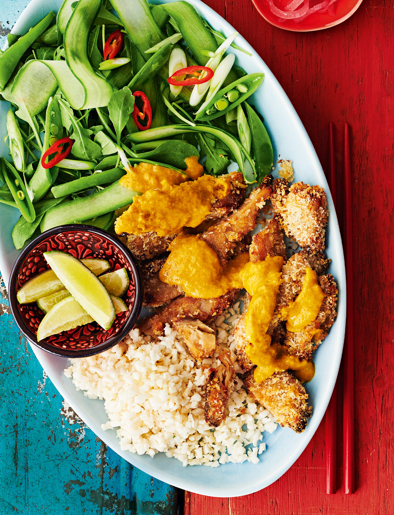 Sponsored Katsu curry from The Vegetarian Butcher recipe Sainsbury`s