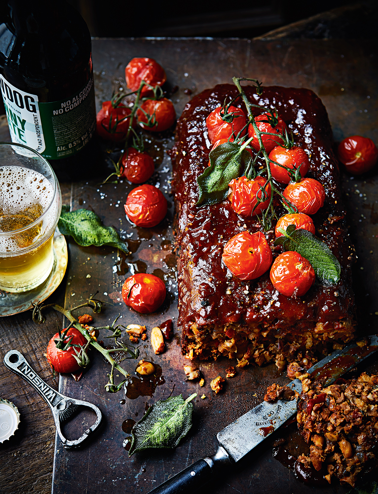 Harissaspiced 'meatloaf' roast recipe Sainsbury`s Magazine