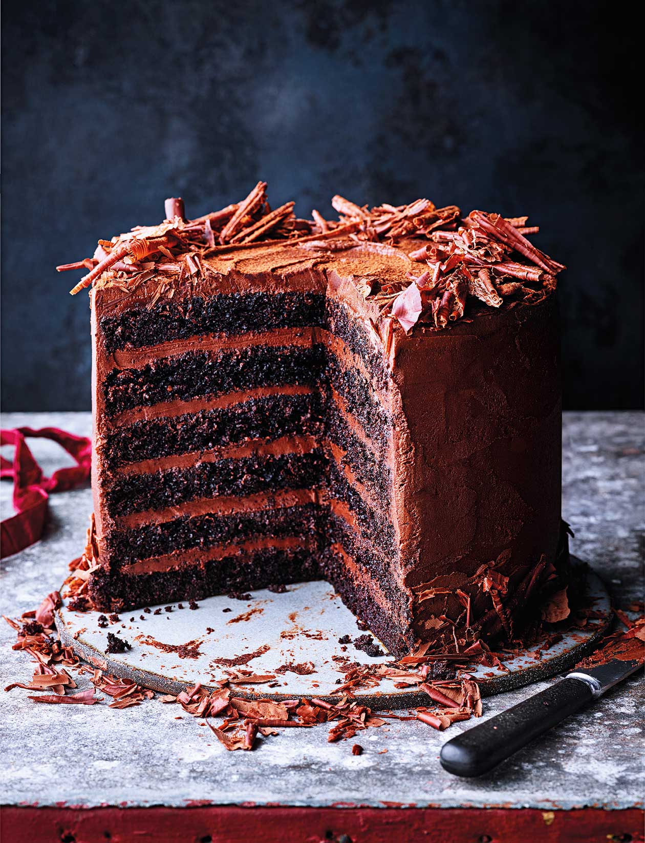 Chocolate fudge cake recipe | Sainsbury`s Magazine