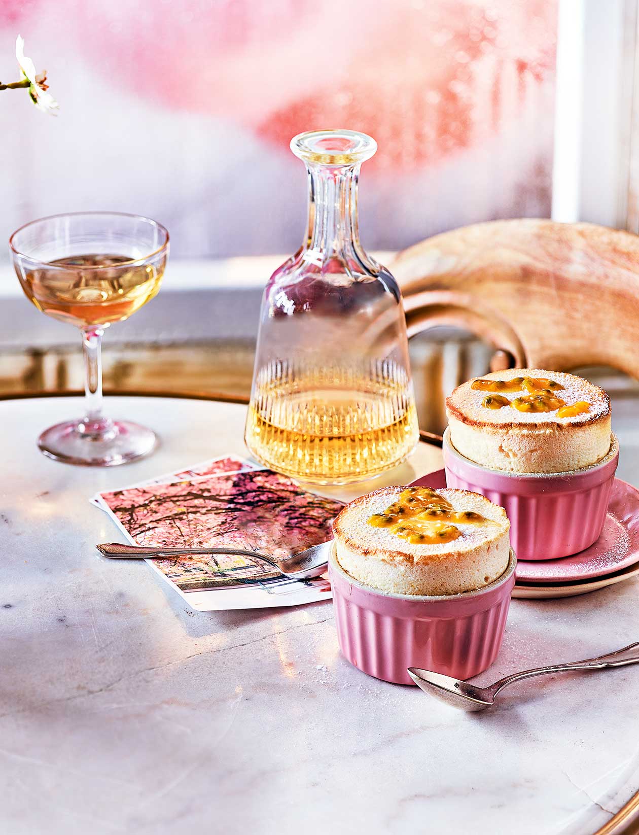 Passion fruit soufflé recipe Sainsbury`s Magazine