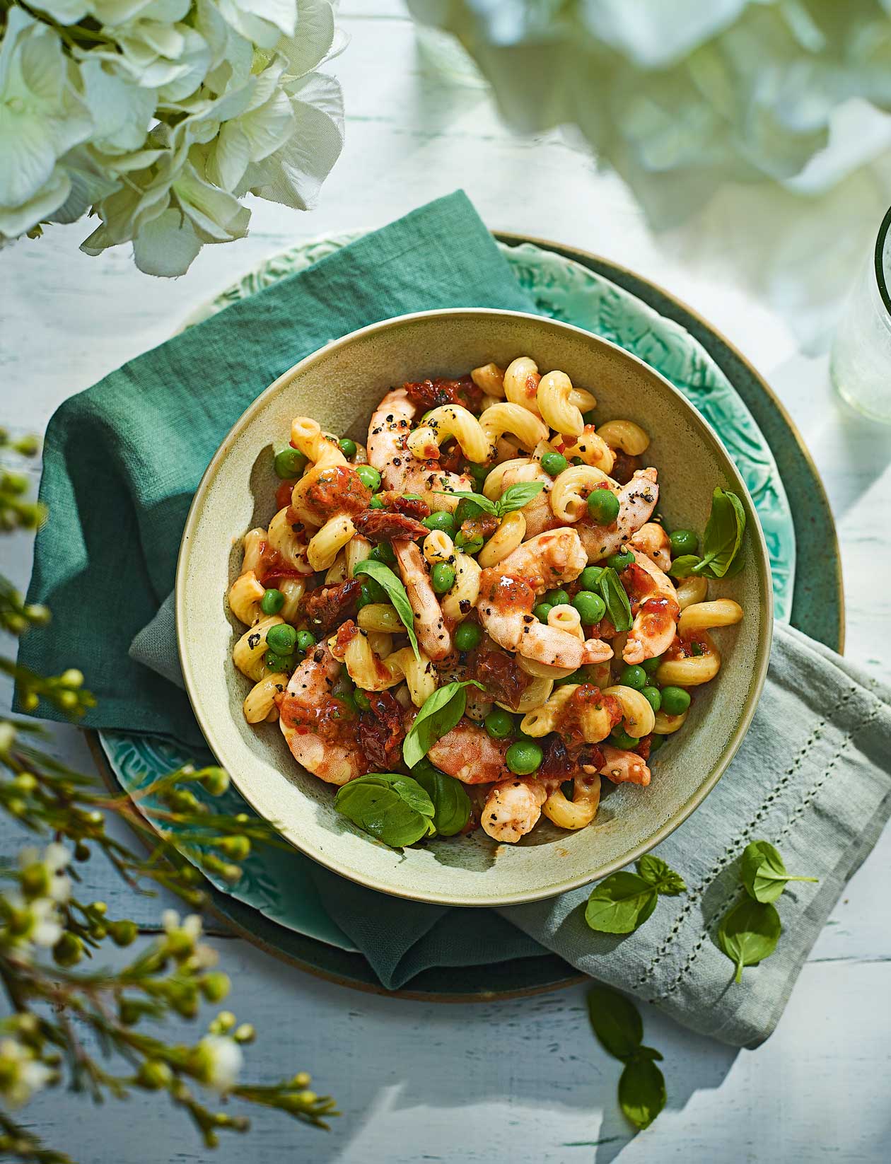 Prawn pasta salad recipe | Sainsbury`s Magazine