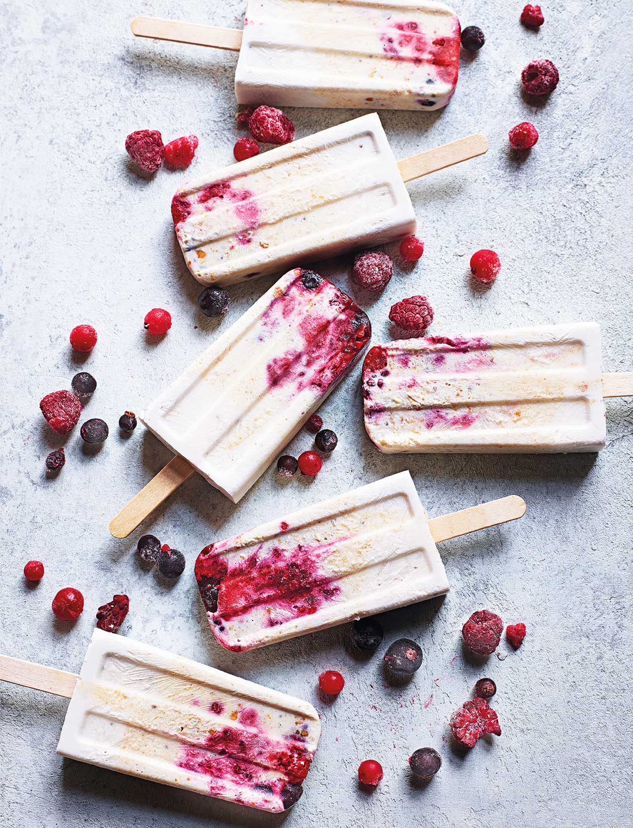Peanut butter and jelly popsicles recipe | Sainsbury`s Magazine