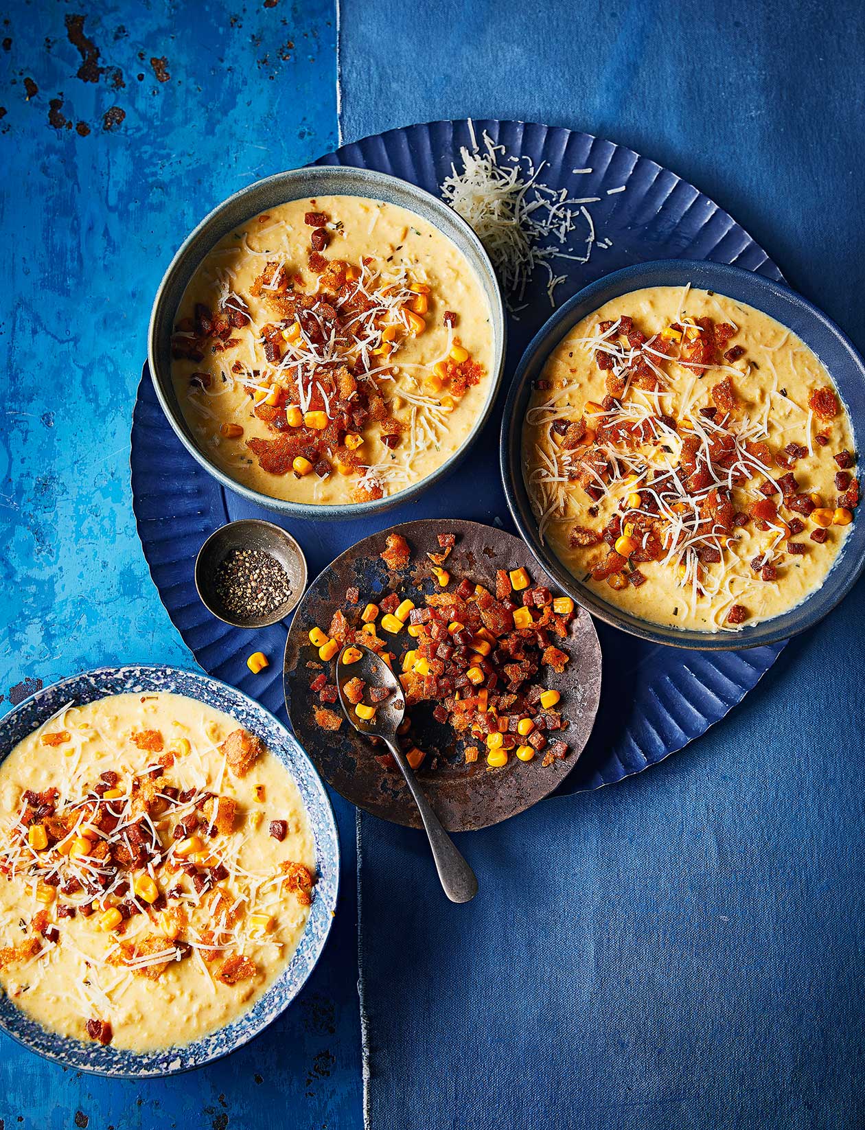 Sweetcorn and chorizo chowder recipe Sainsbury`s Magazine