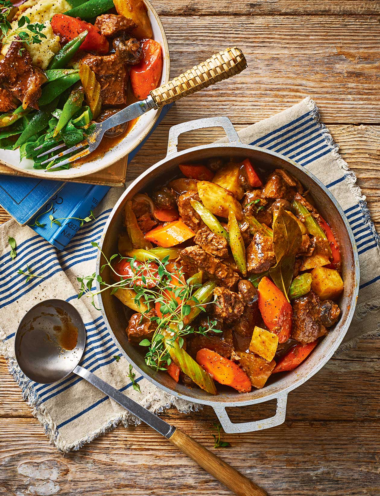 Beef and IPA casserole recipe | Sainsbury`s Magazine