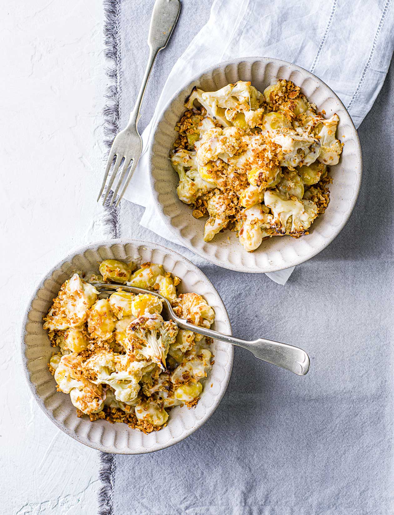 Cauliflower cheese gnocchi recipe | Sainsbury`s Magazine