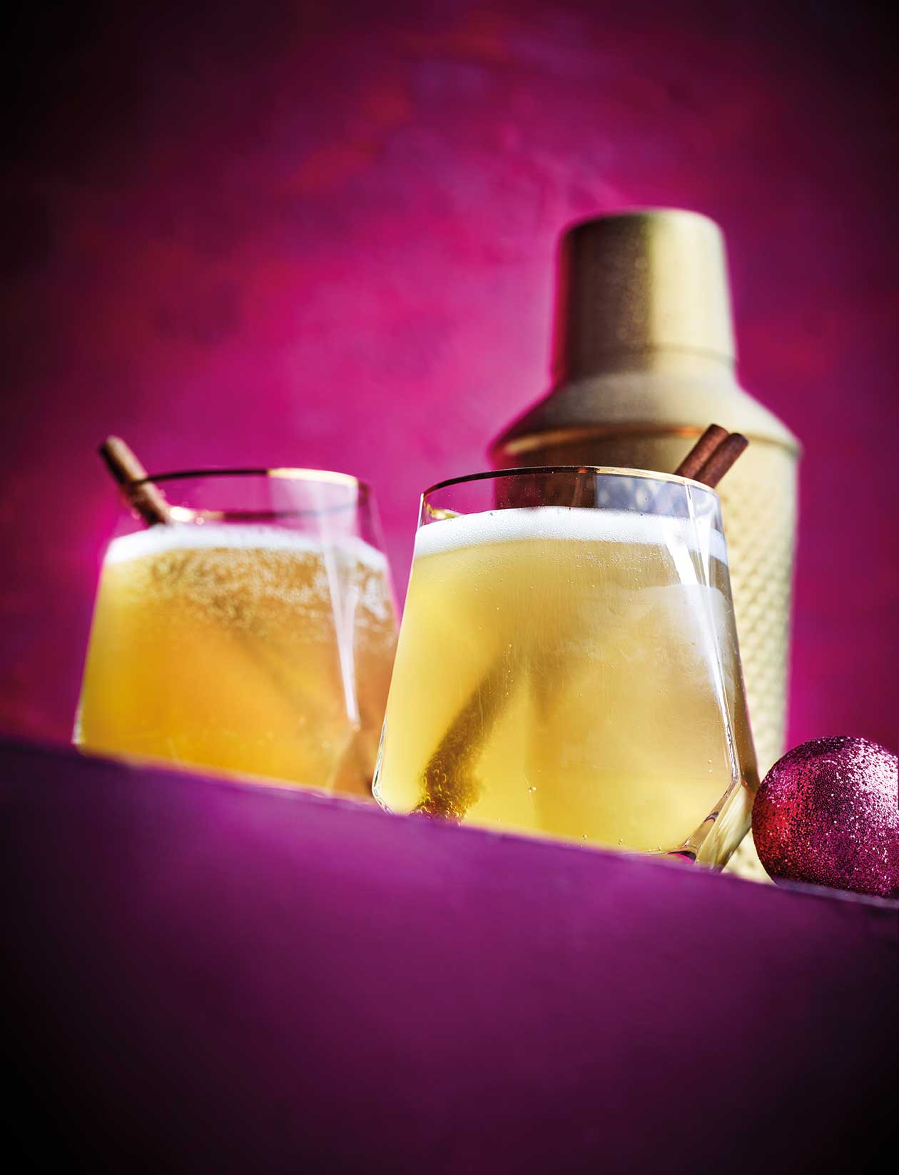 Cinnamon whisky fizz recipe Sainsbury`s Magazine