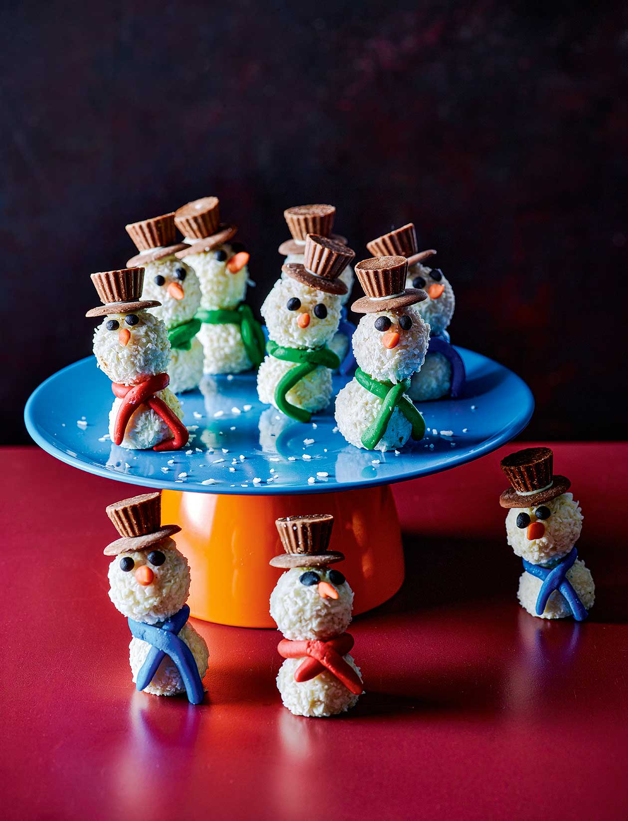 Coconut snowmen recipe | Sainsbury`s Magazine