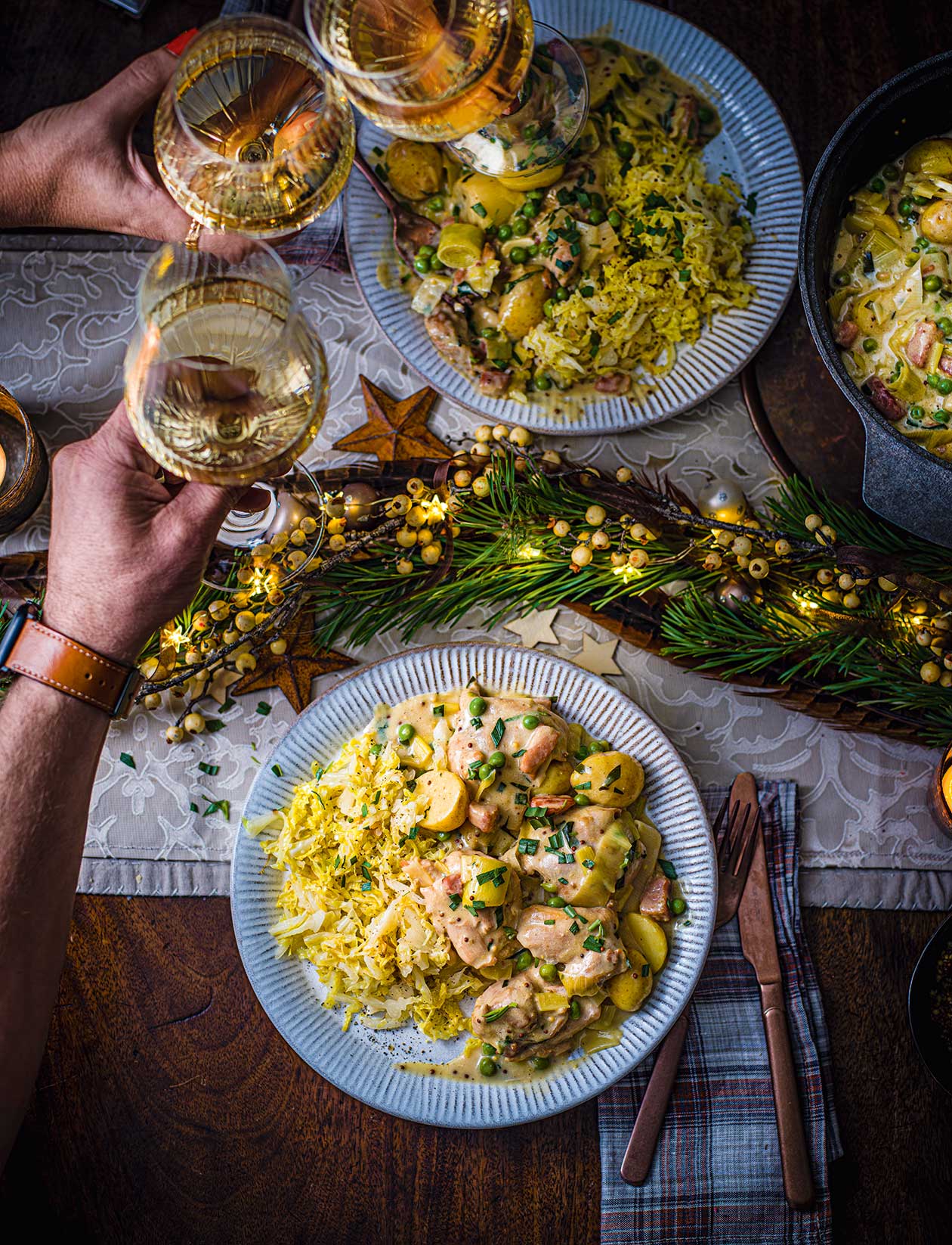 Cider chicken casserole recipe | Sainsbury`s Magazine