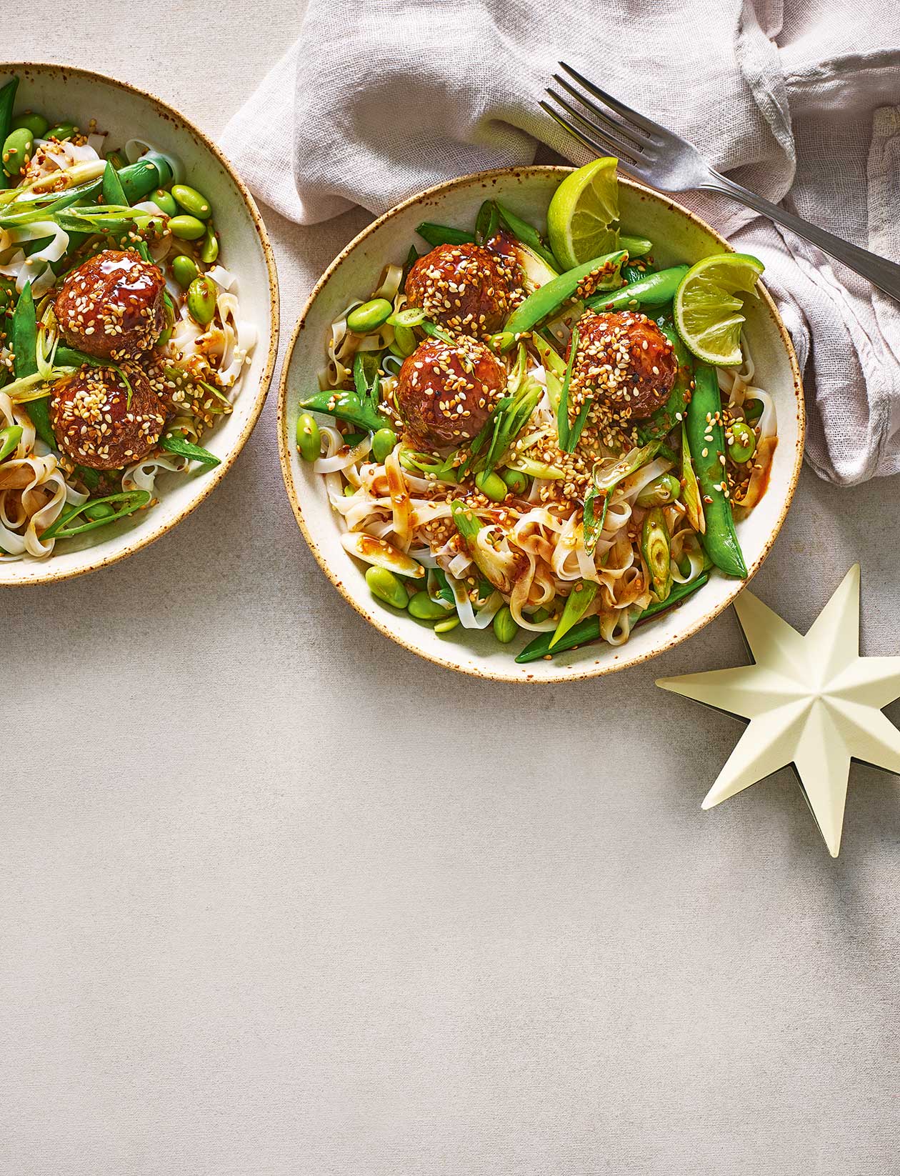 Sticky teriyaki meatballs recipe | Sainsbury`s Magazine