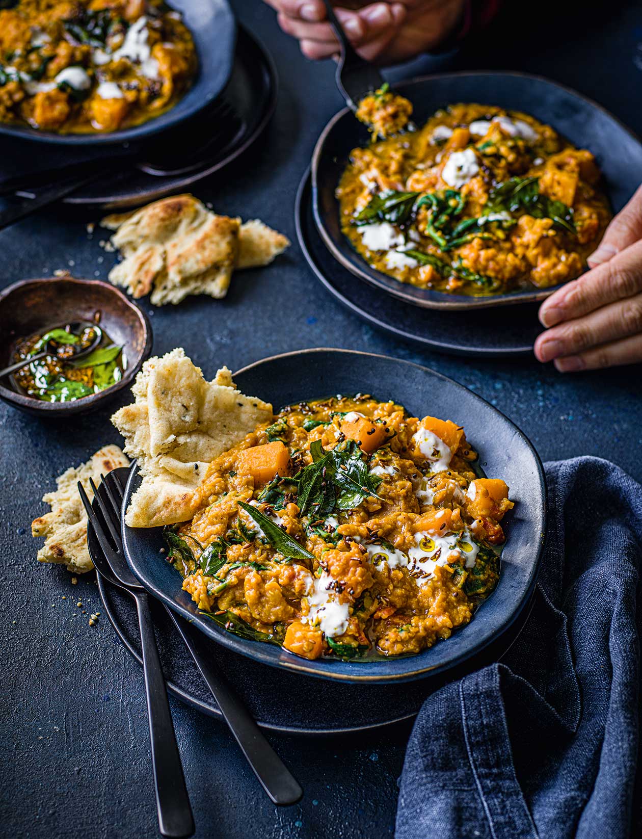 Slowcooker golden dhal recipe Sainsbury`s Magazine