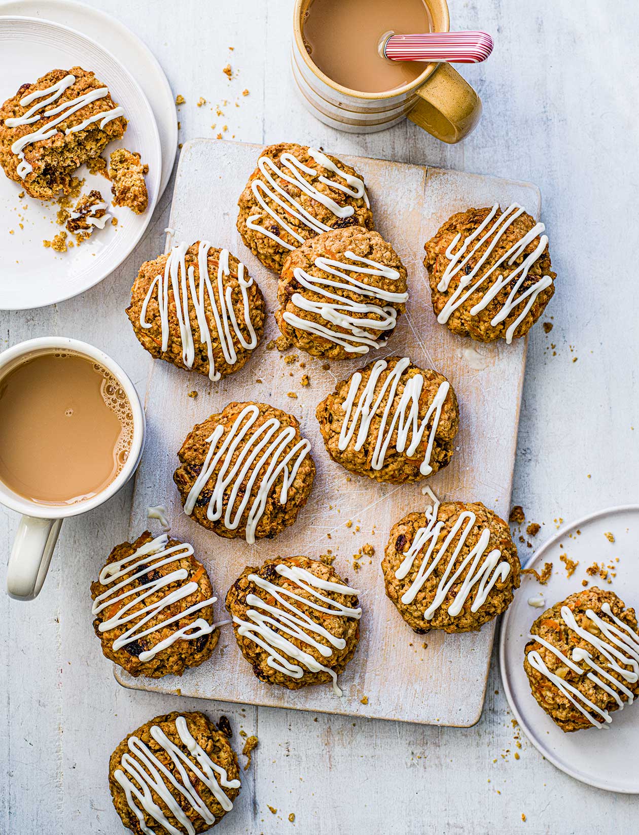 Carrot cake cookies recipe | Sainsbury`s Magazine