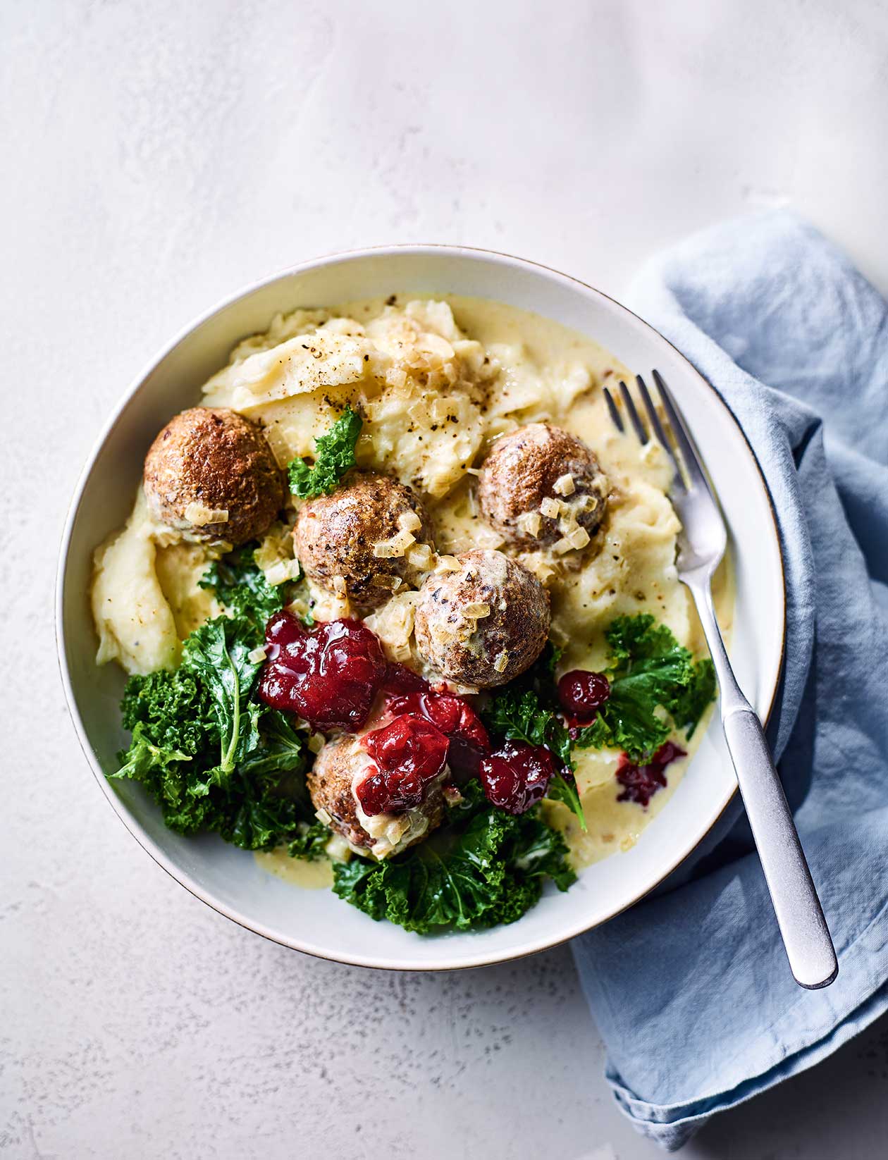 Vegan Swedishstyle ‘meatballs’ recipe Sainsbury`s Magazine