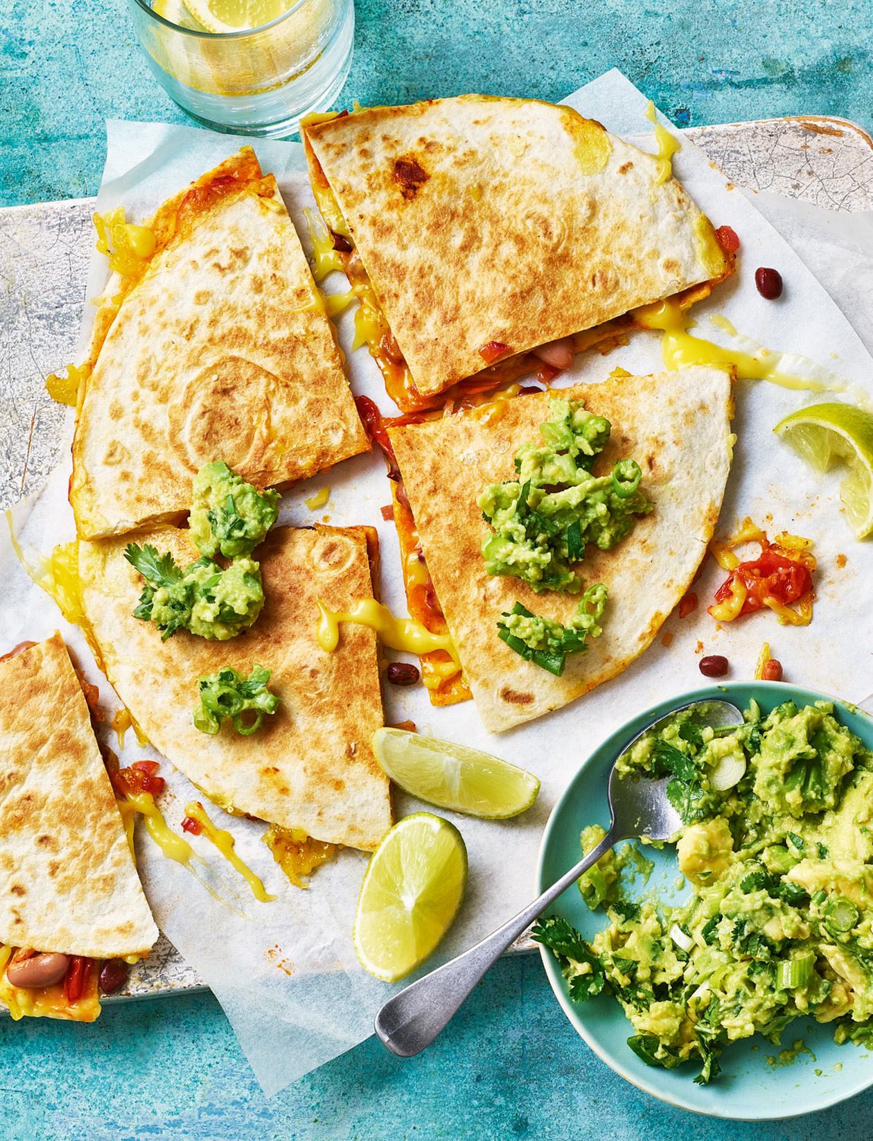 Cheezy Chilli Quesadillas Sainsbury`s Magazine