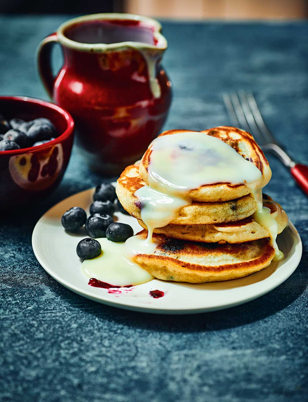 Condensed milk pancakes recipe | Sainsbury`s Magazine