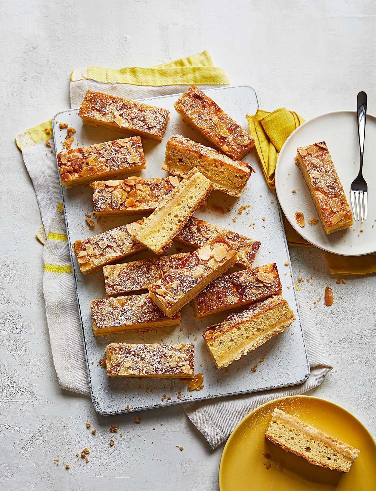 Lemon Bakewell slices recipe | Sainsbury`s Magazine