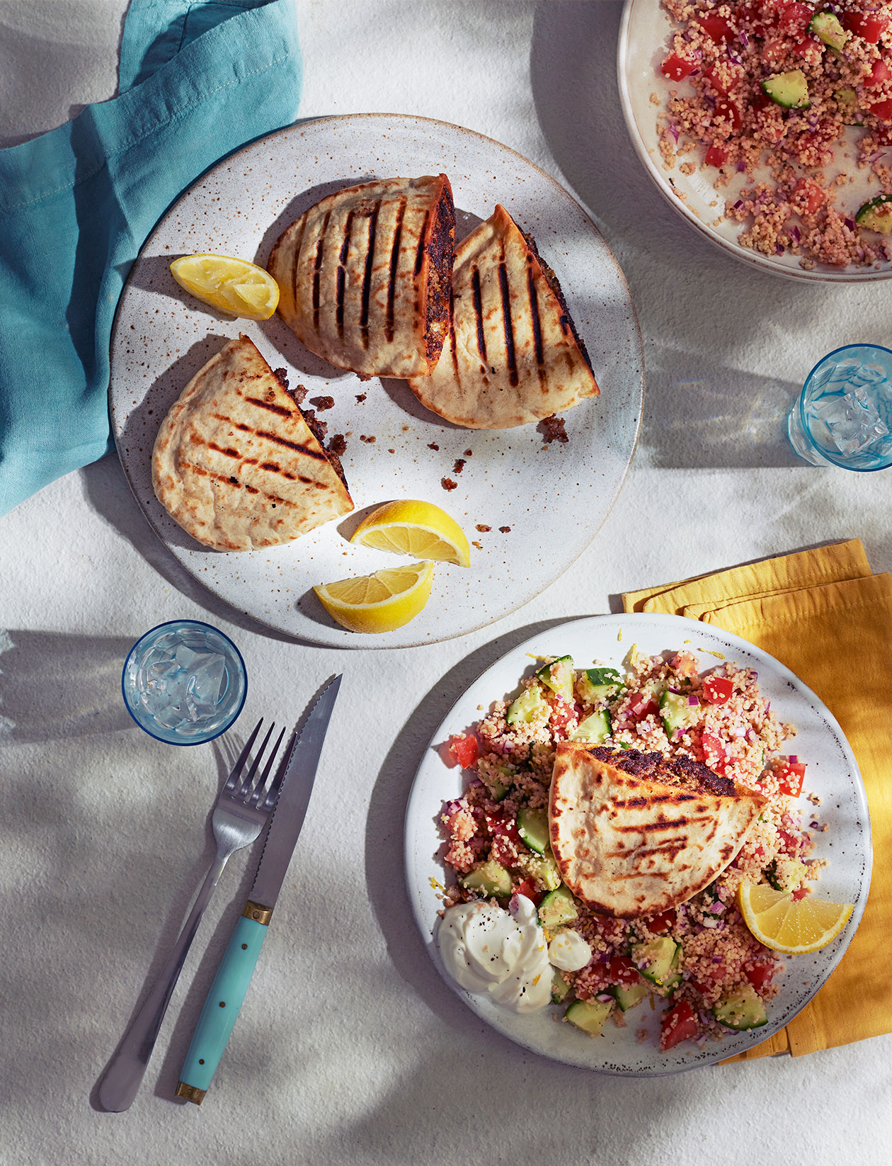 Arabic-style burgers recipe | Sainsbury`s Magazine