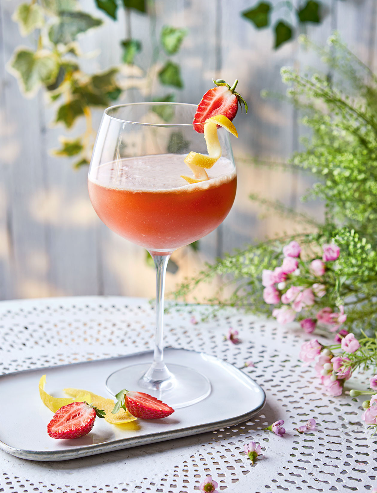 Pimm's clover club recipe | Sainsbury's Magazine