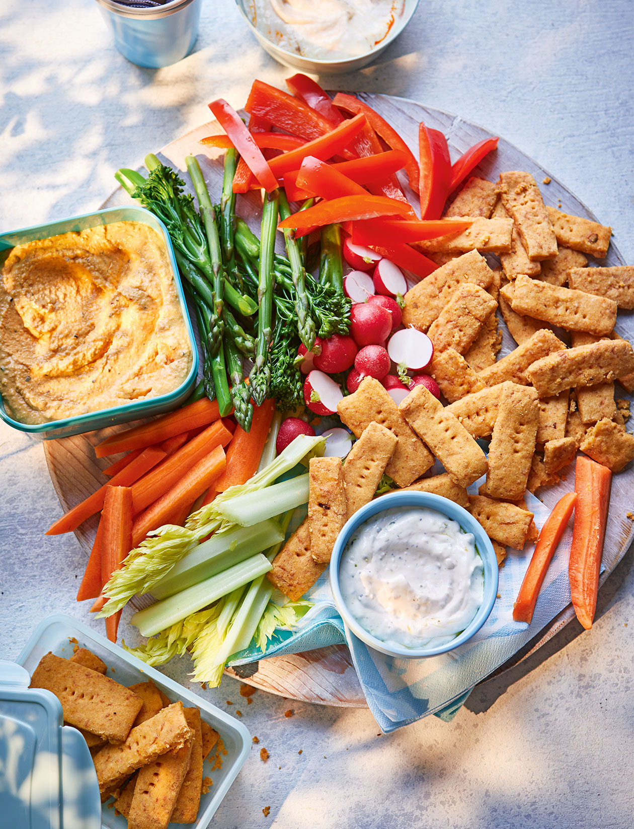 Chilli-cheese biscuit dippers recipe | Sainsbury`s Magazine