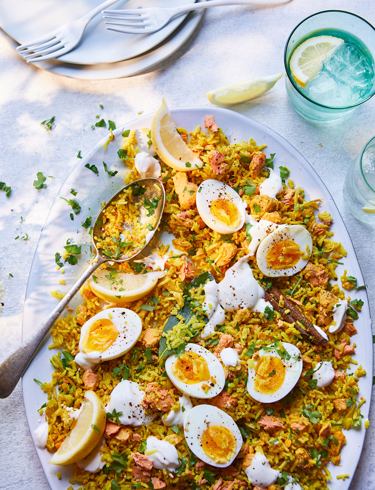 Kedgeree Fish Rice How To Cook Fish Kedgeree