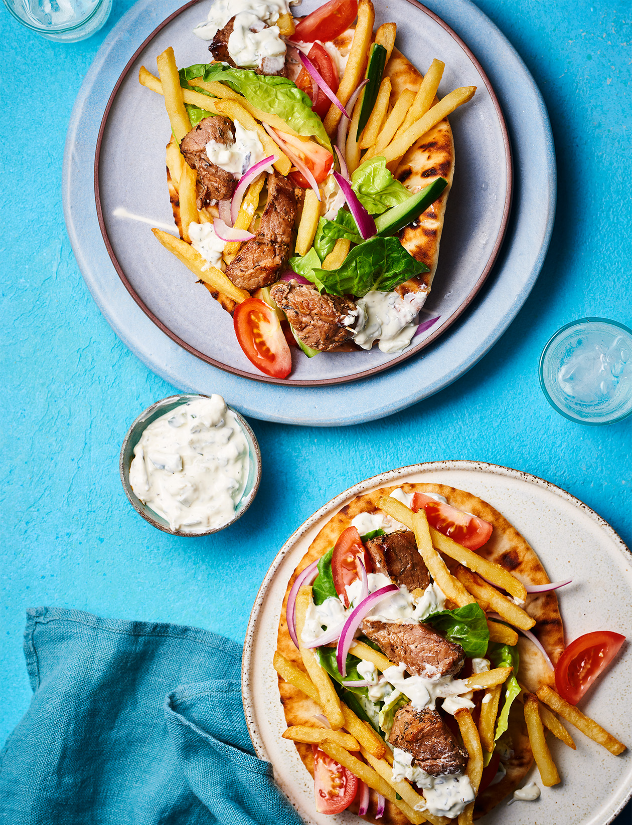 Sponsored Air fryer pork gyros