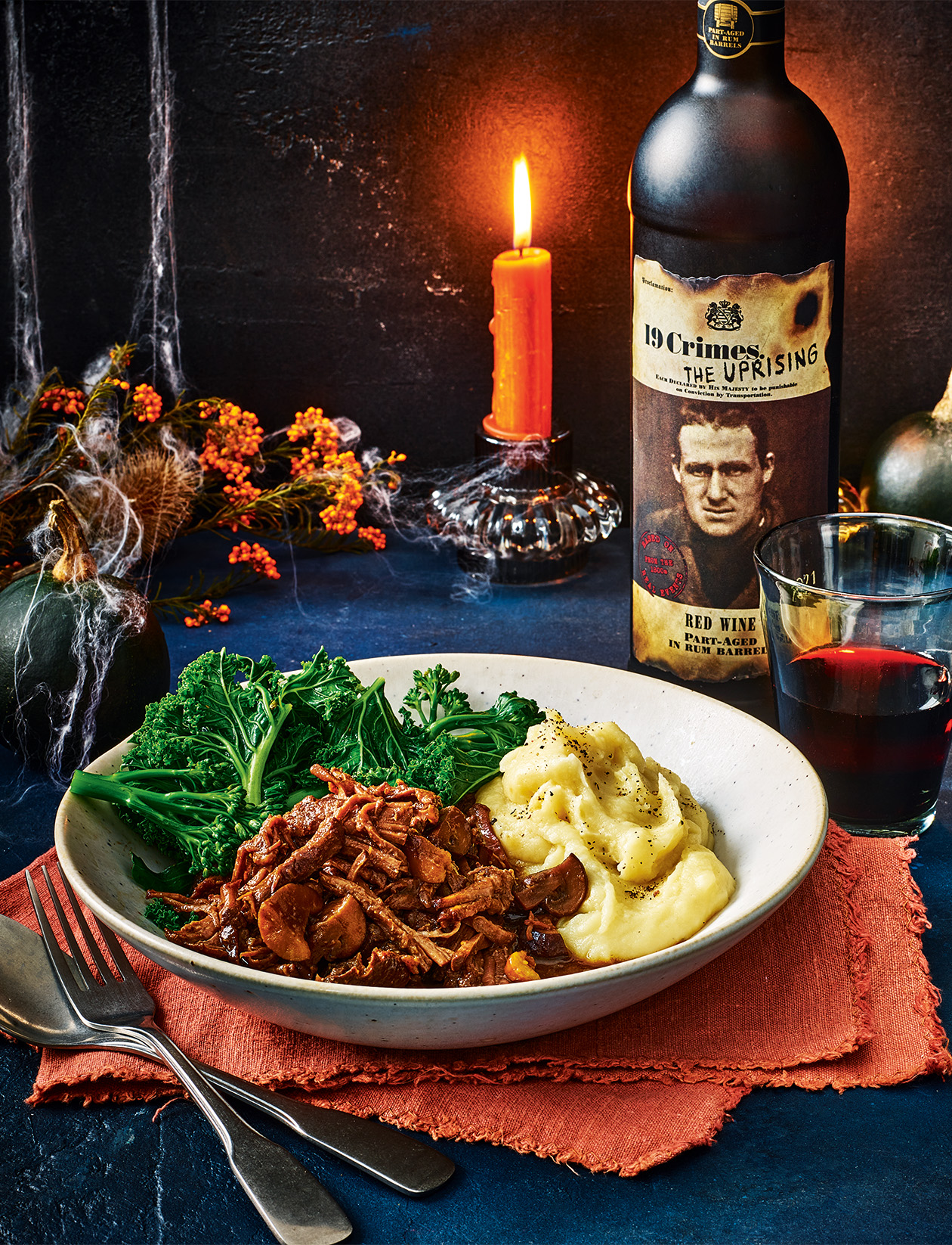 Sponsored: Miso-braised brisket with 19 Crimes | Sainsbury`s Magazine