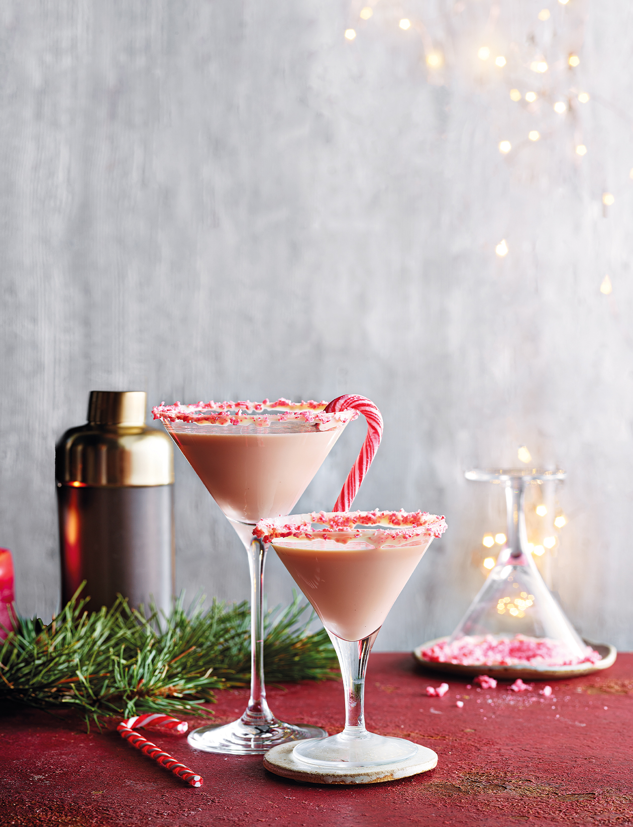 Candy cane cream recipe Sainsbury`s Magazine
