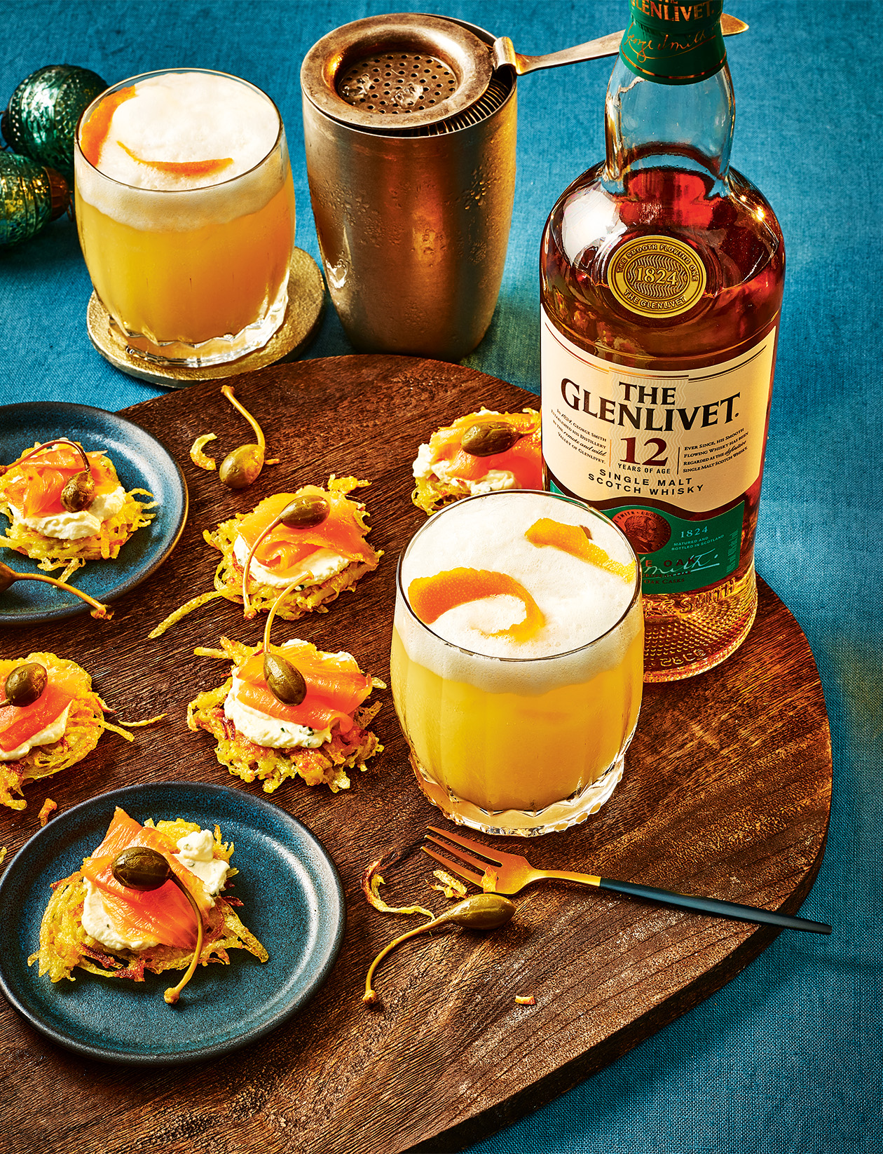 Sponsored: Latkes with smoked salmon and horseradish cream | Sainsbury`s Magazine