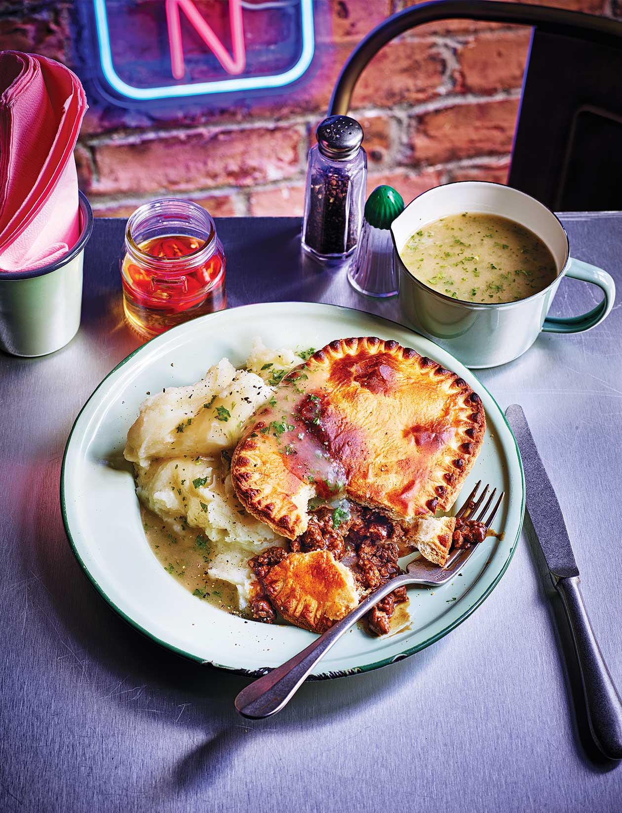 Pie and liquor recipe Sainsbury`s Magazine