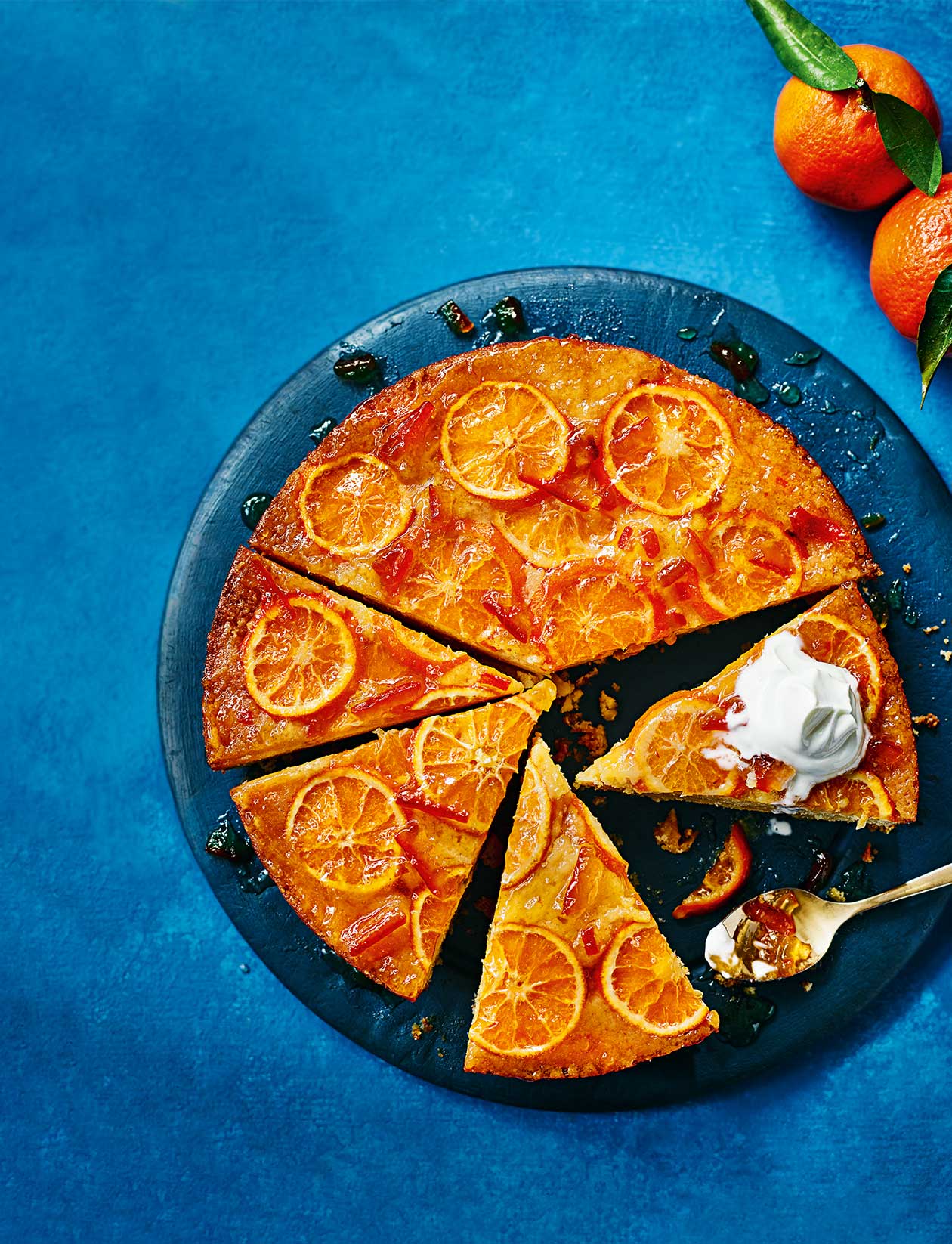 Upside-down whisky marmalade cake recipe | Sainsbury`s Magazine