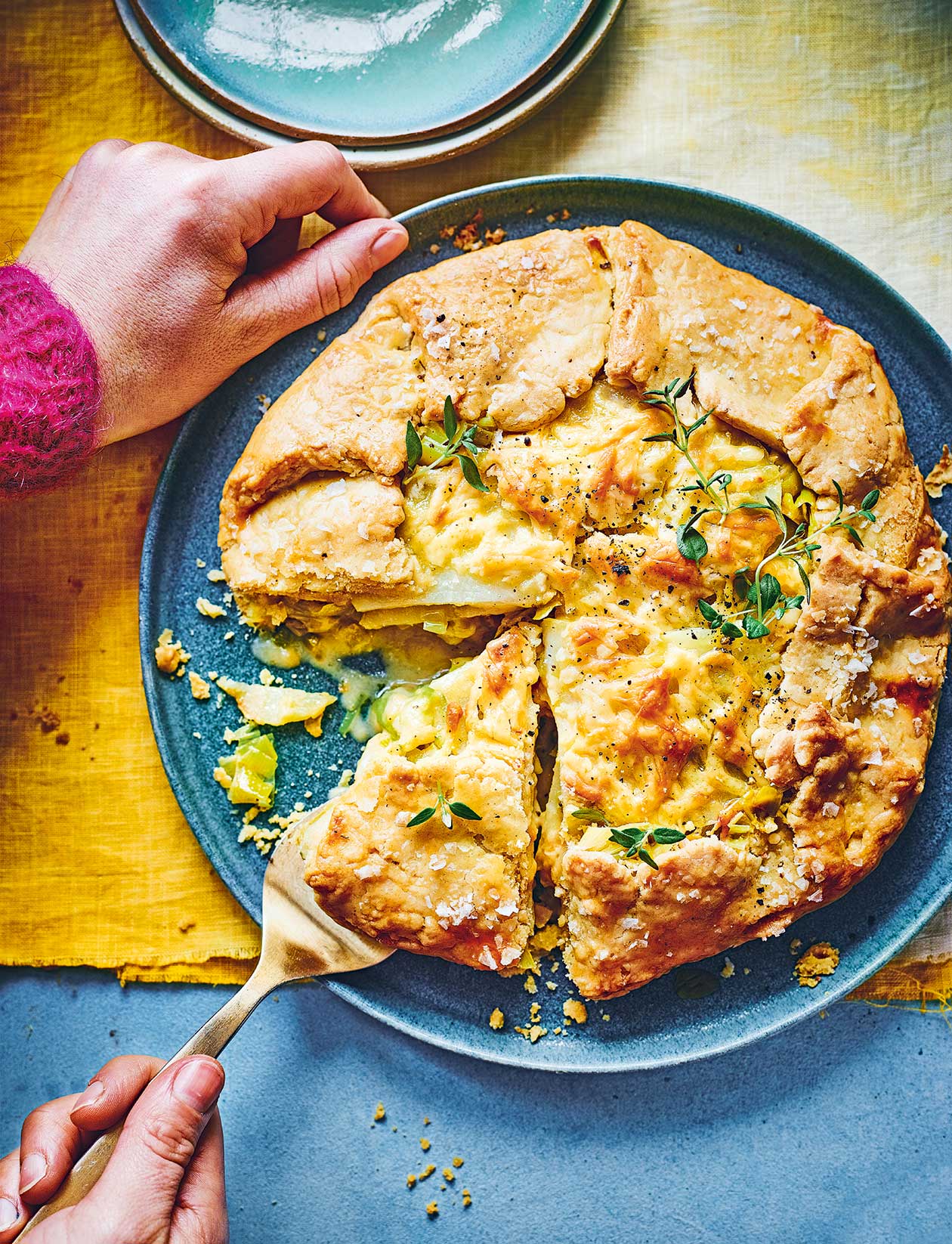 Welsh rarebit galette recipe | Sainsbury`s Magazine