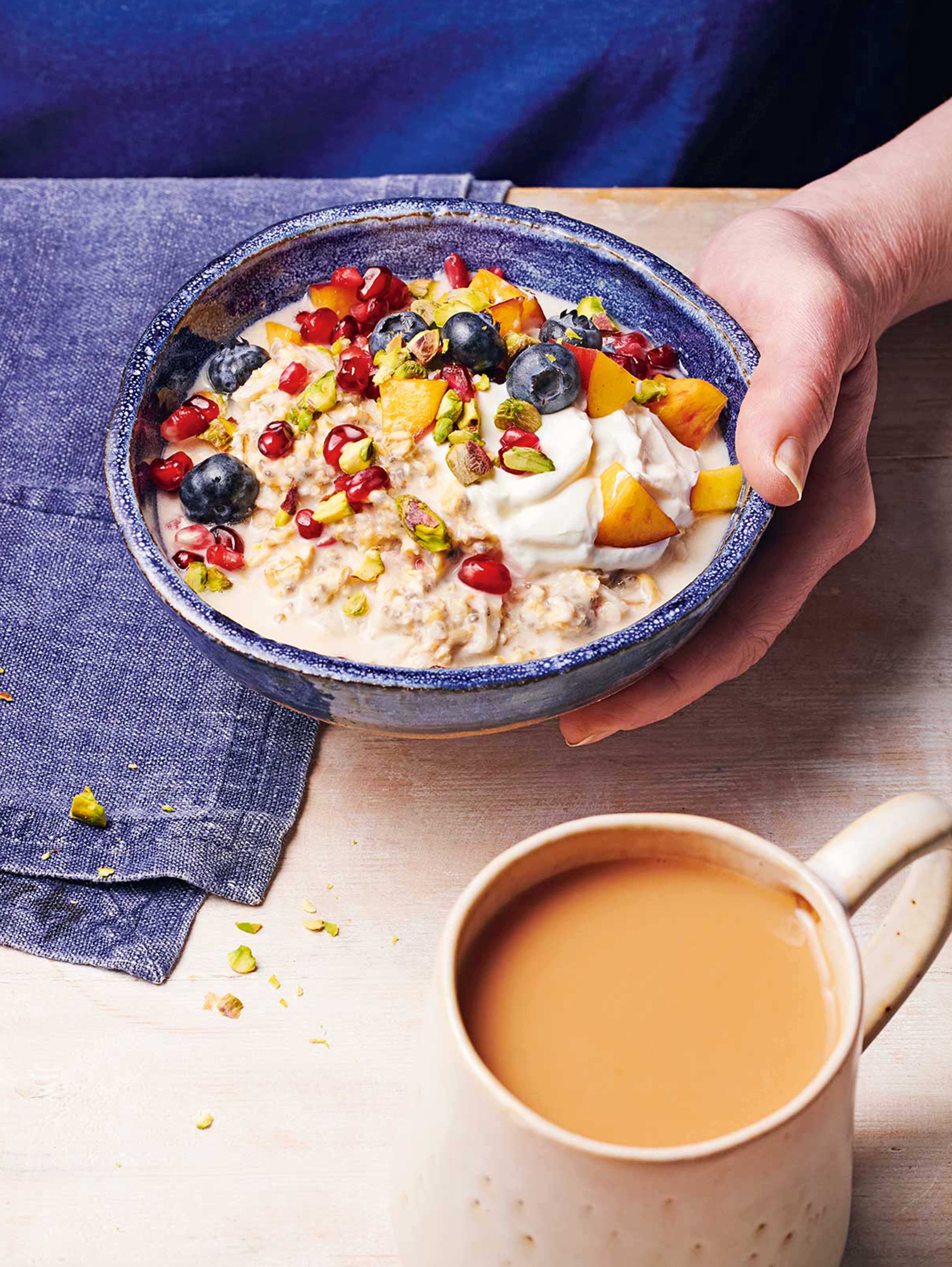 Healthy overnight oats recipe | Sainsbury`s Magazine
