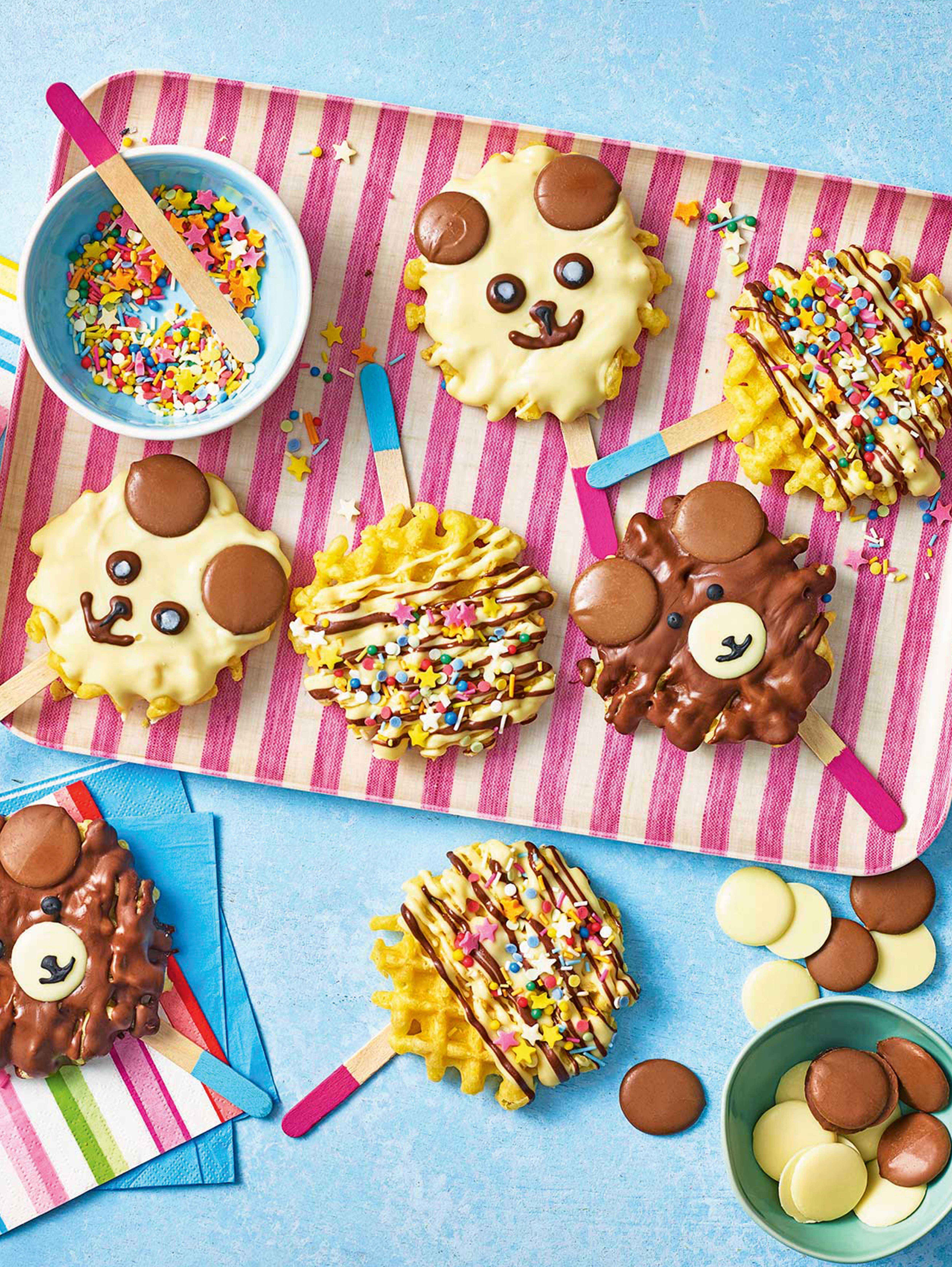 Waffle pops recipe | Sainsbury`s Magazine