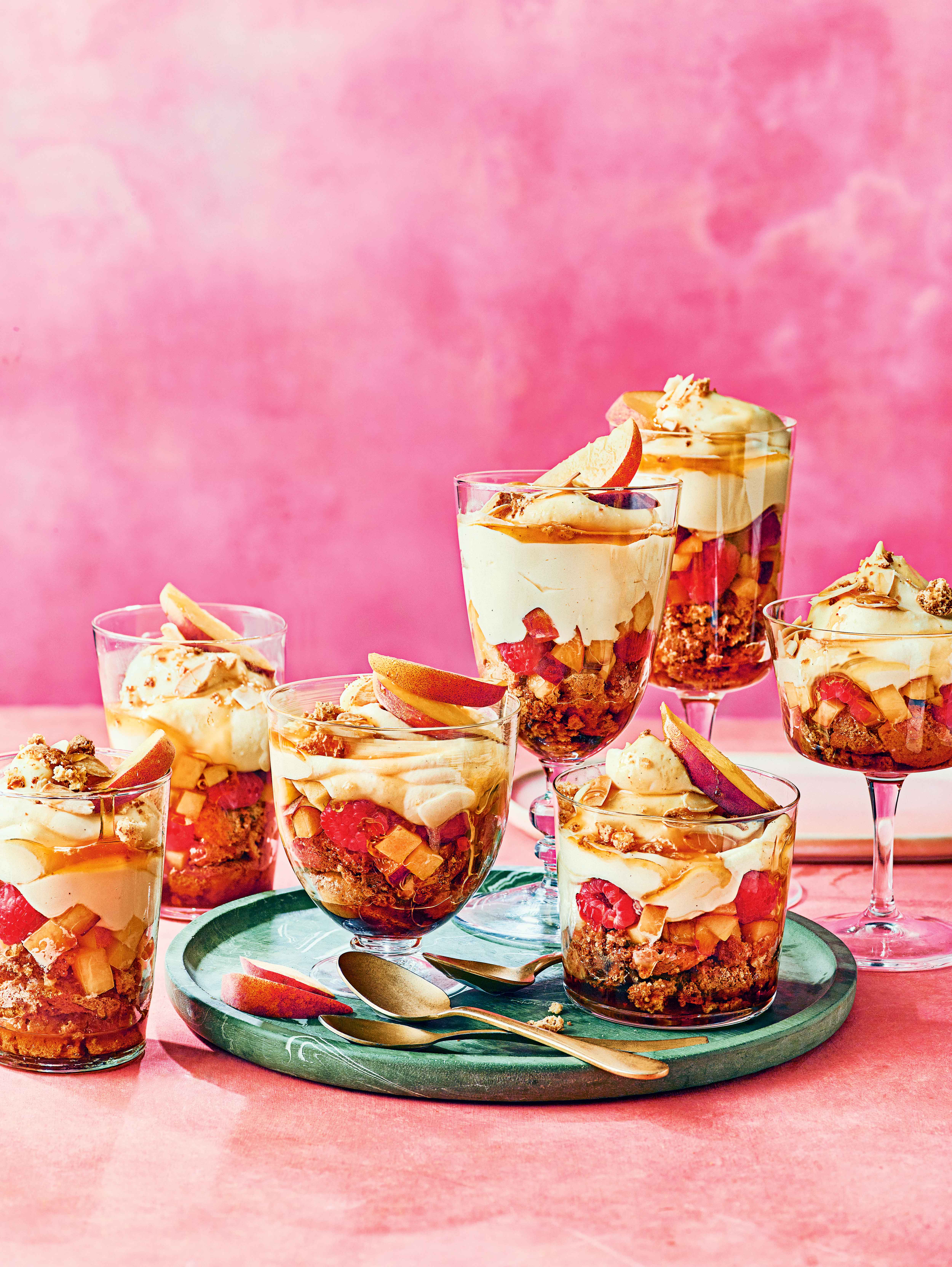 Peach melba tiramisu recipe | Sainsbury`s Magazine