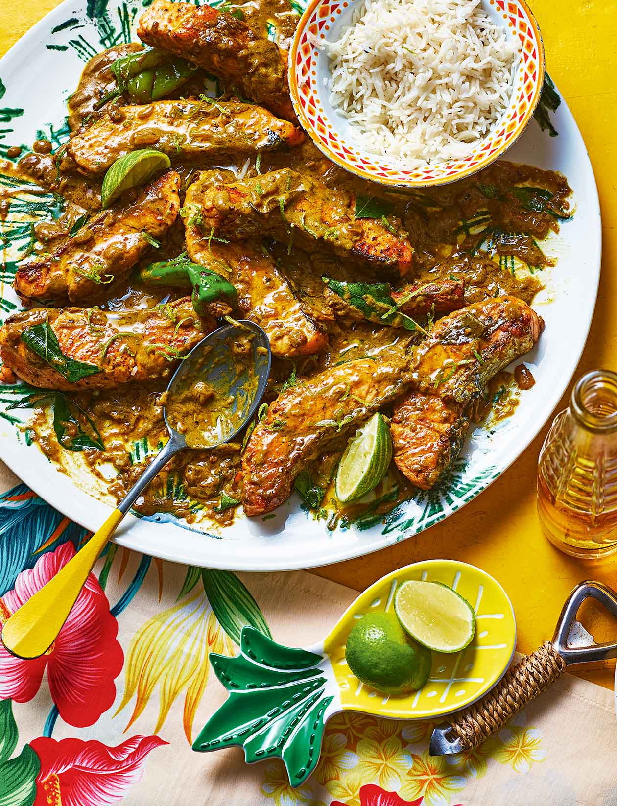 Coconut salmon curry recipe | Sainsbury`s Magazine