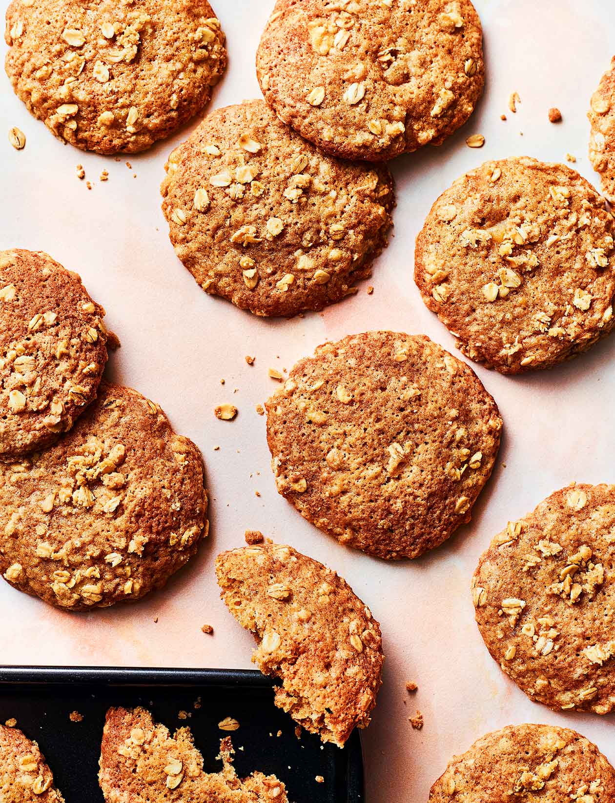 Apple crumble cookies recipe | Sainsbury`s Magazine